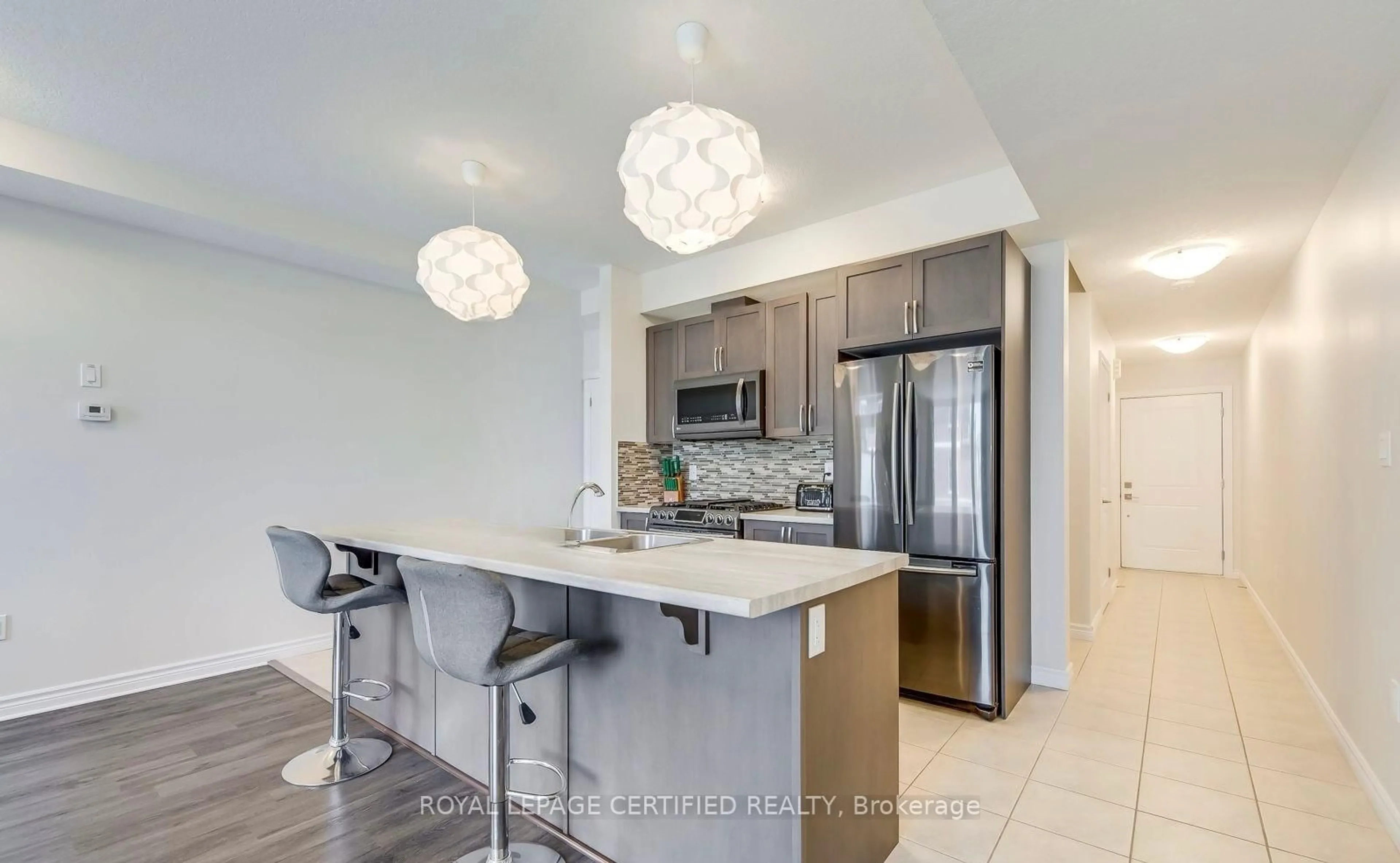 Open concept kitchen, unknown for 445 Ontario St #76, Milton Ontario L9T 9K4
