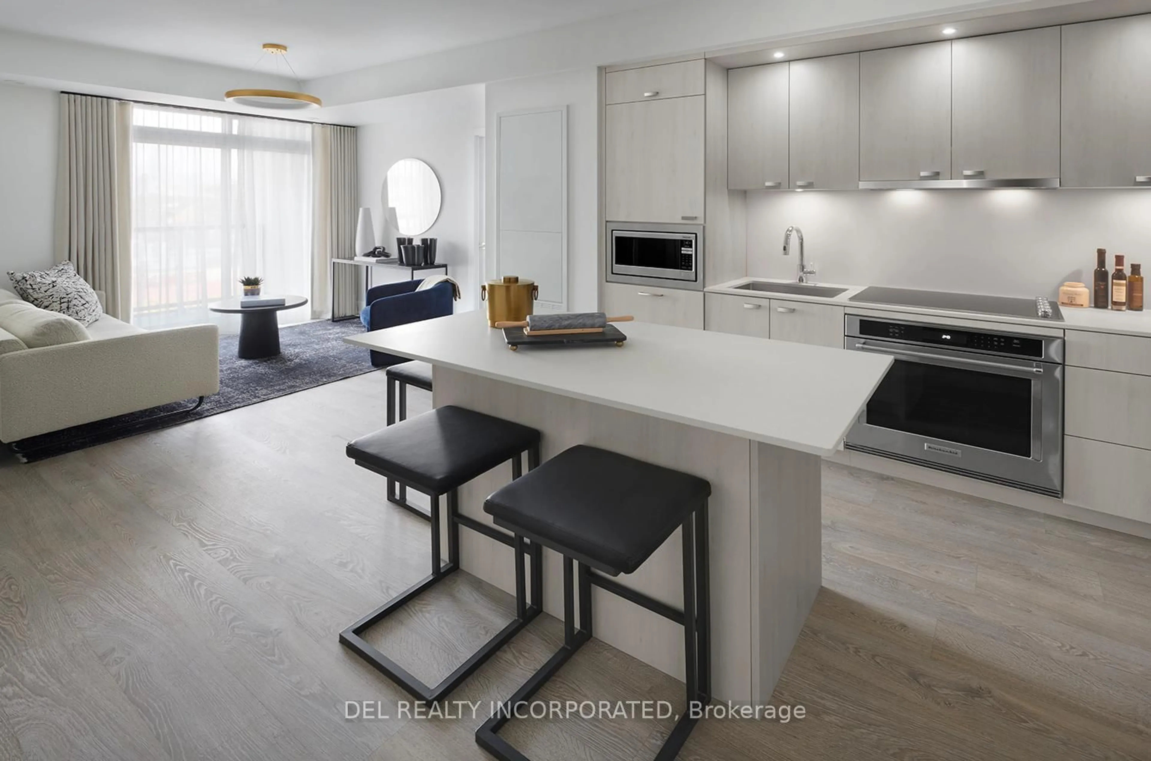 Open concept kitchen, unknown for 858 Dupont St #327, Toronto Ontario M6G 0C1