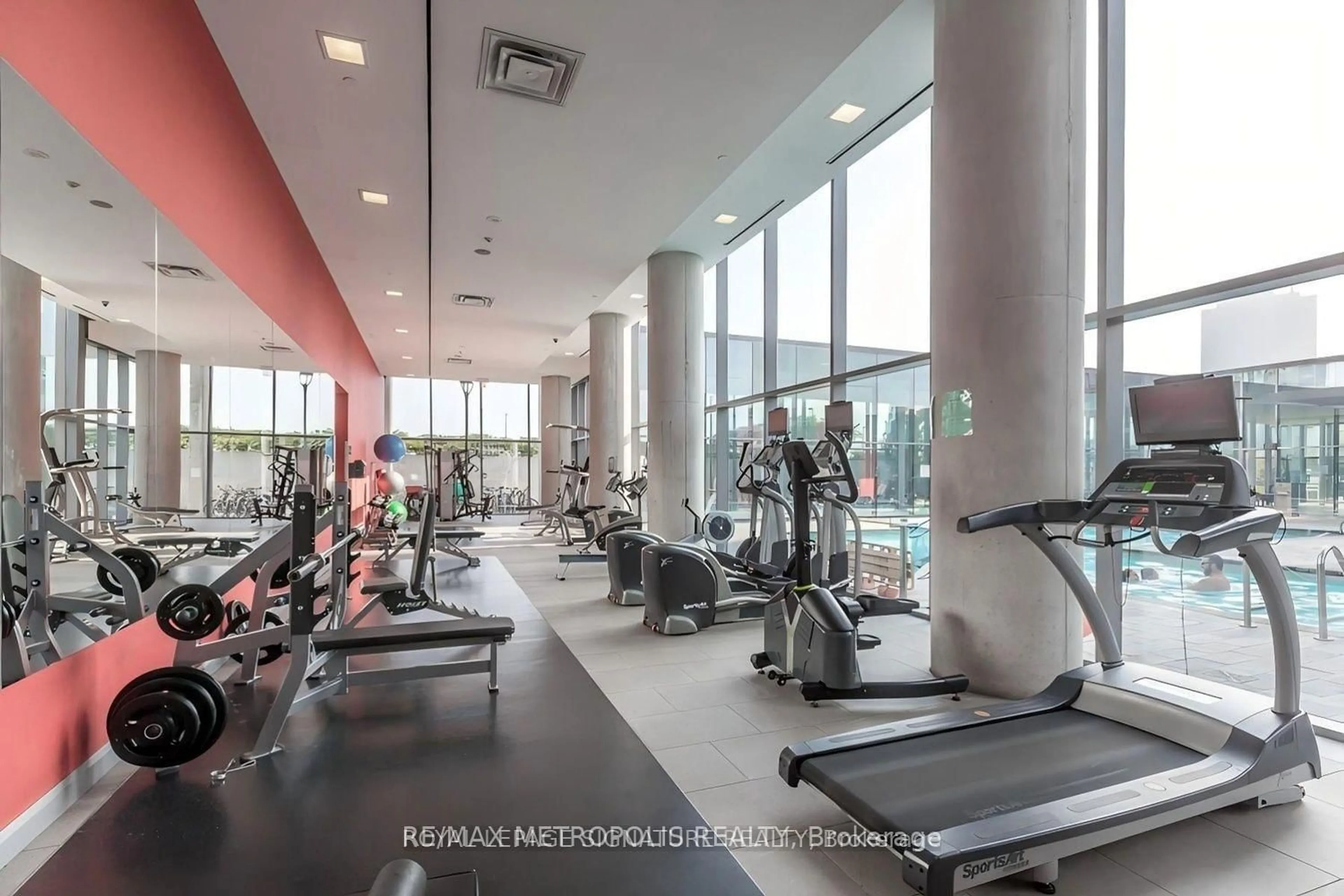 Gym or fitness room for 103 The Queensway Ave #1414, Toronto Ontario M6S 5B3