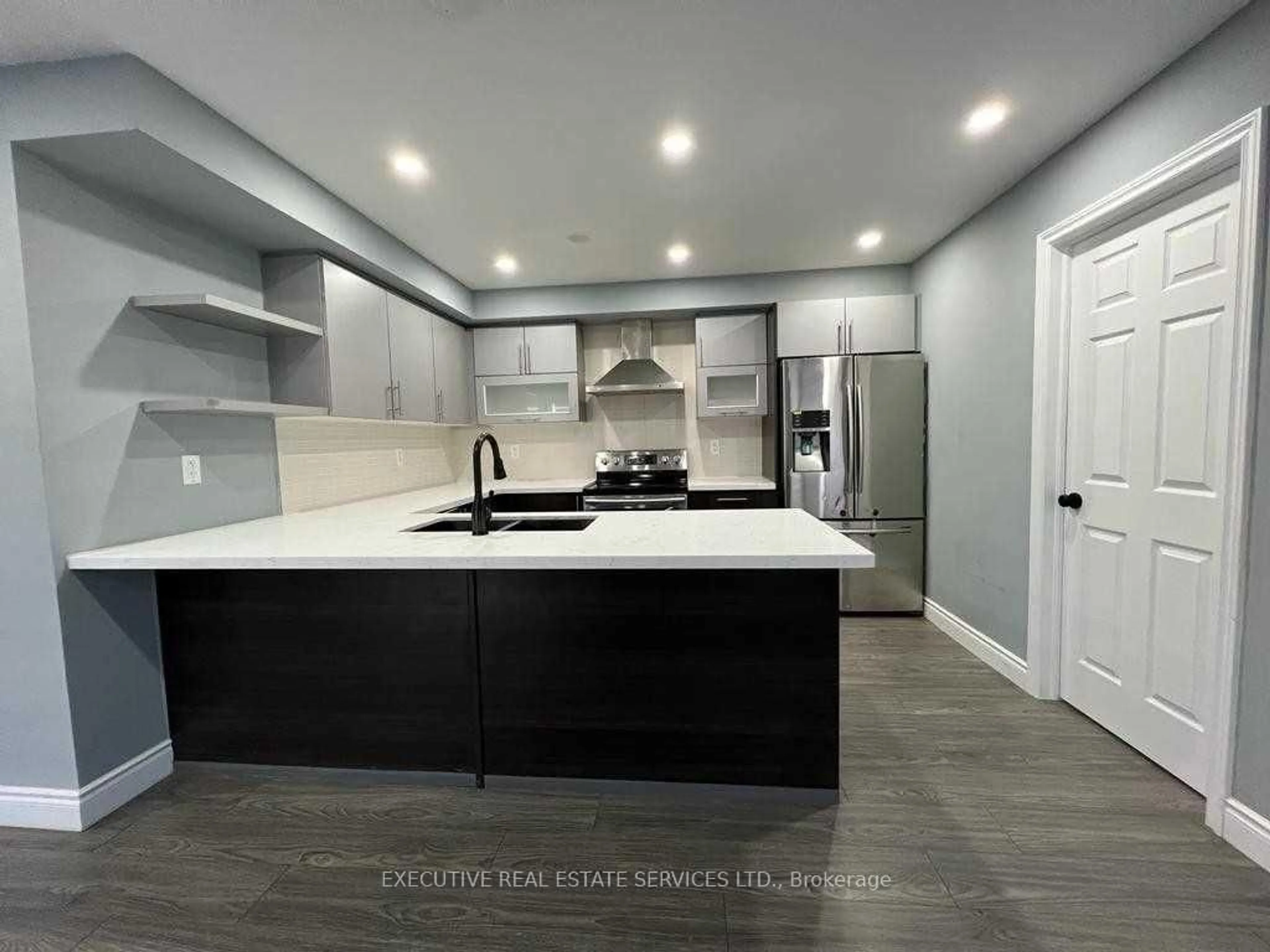 Open concept kitchen, unknown for 13 Golden Springs Dr, Brampton Ontario L7A 4N5