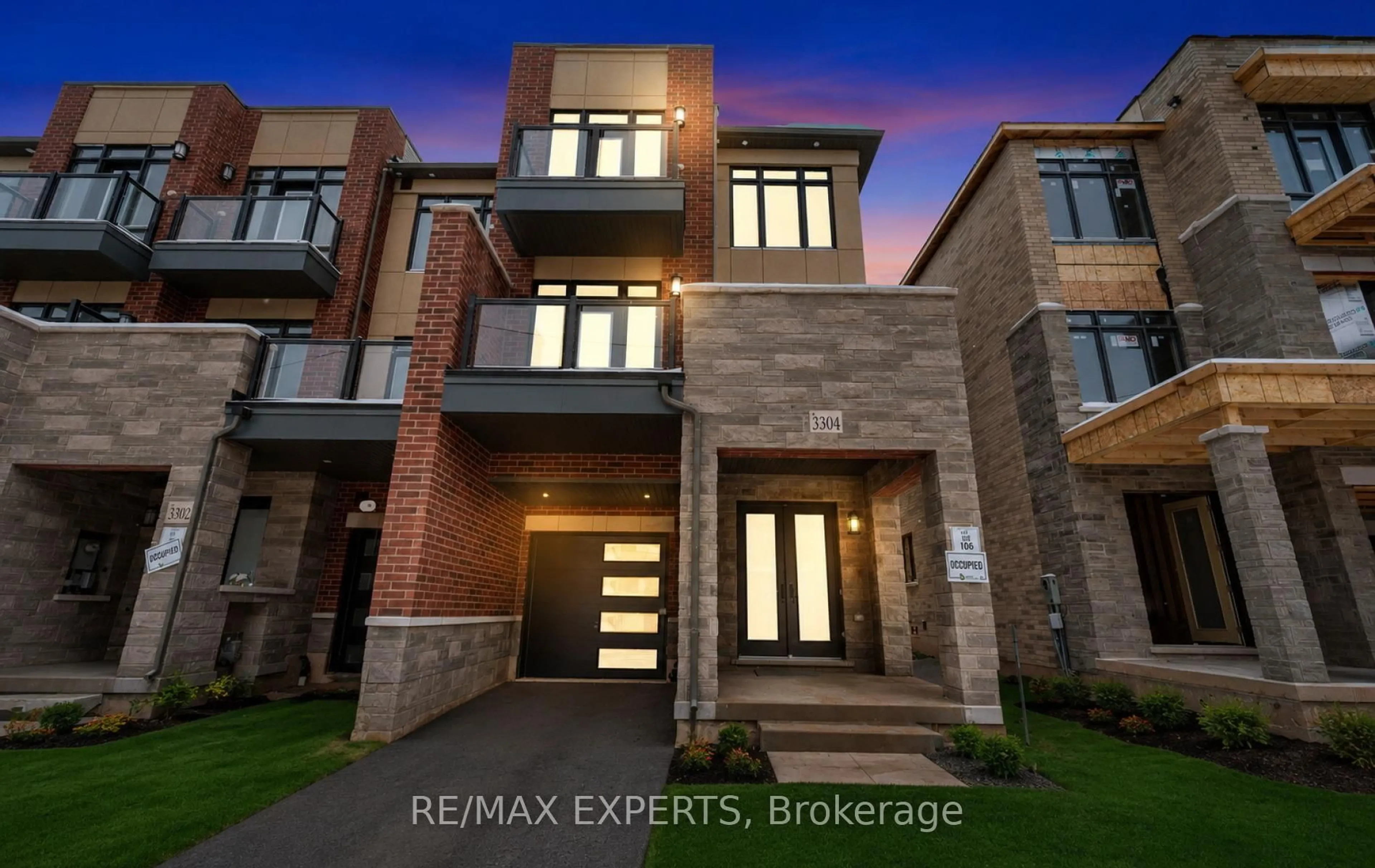 Home with brick exterior material, street for 3304 Azam Way, Oakville Ontario L6M 4K1