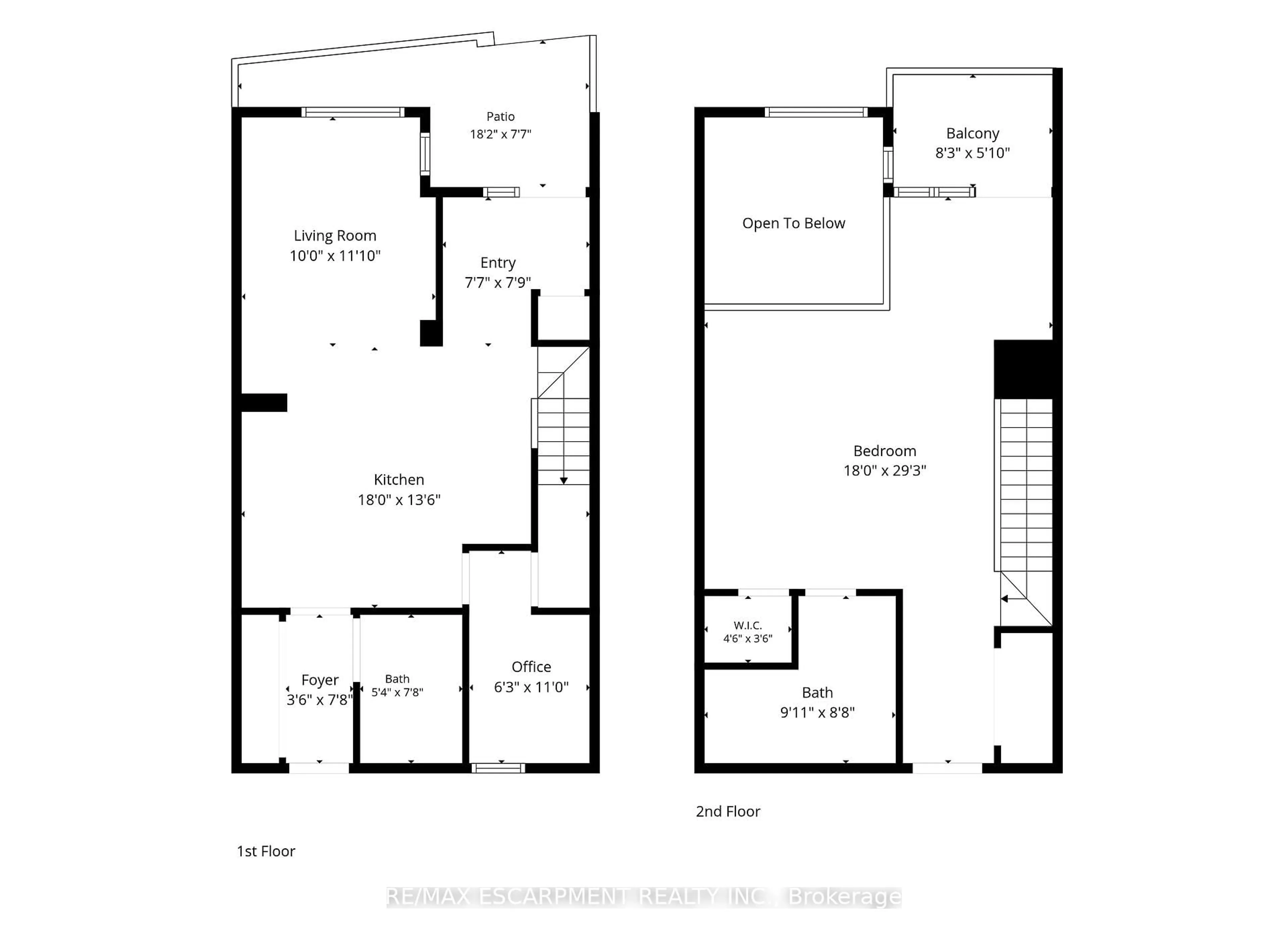 Floor plan for 5260 Dundas St #C212, Burlington Ontario L7L 0J7