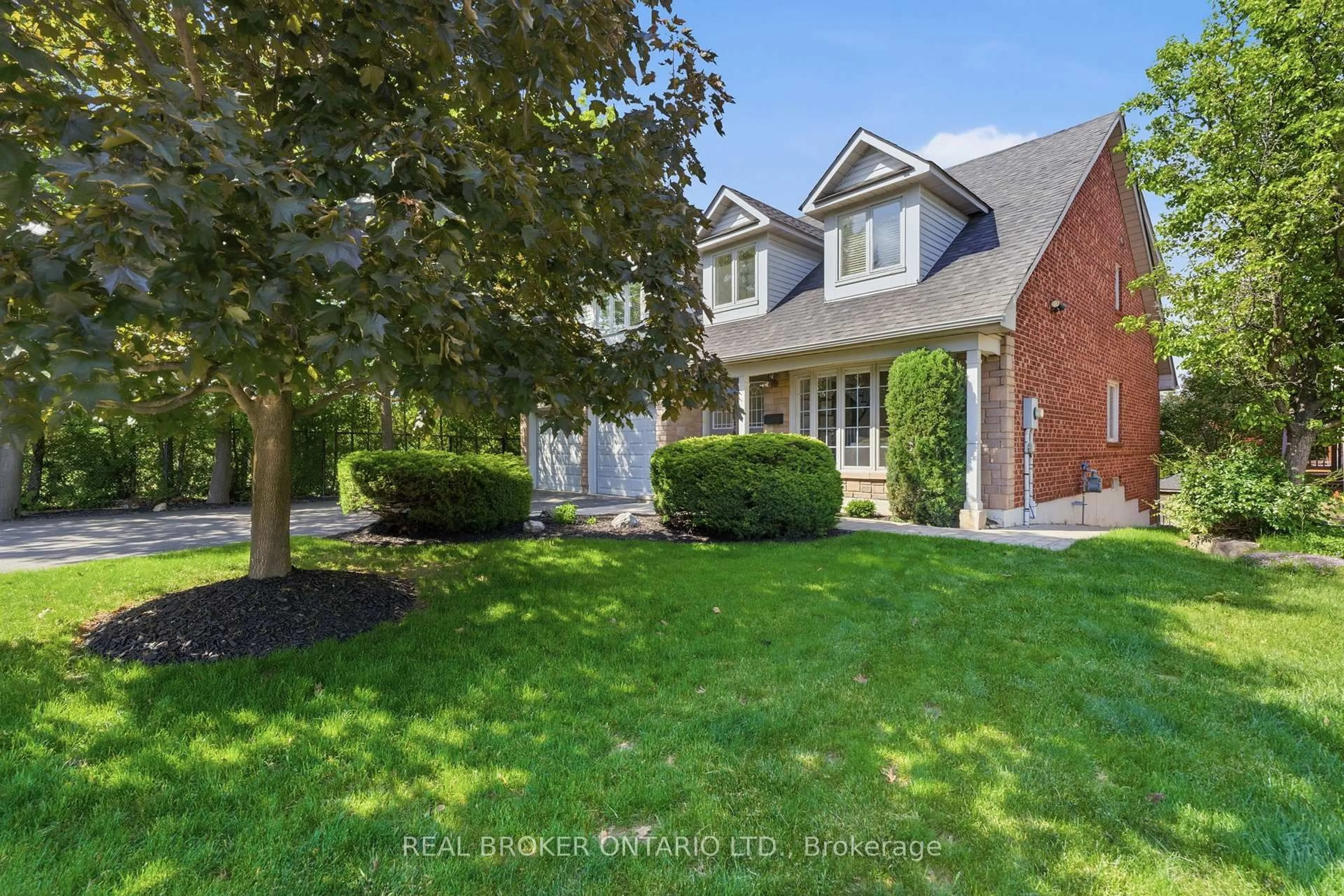 Home with brick exterior material, street for 2205 Shaftesbury Crt, Oakville Ontario L6H 6C6