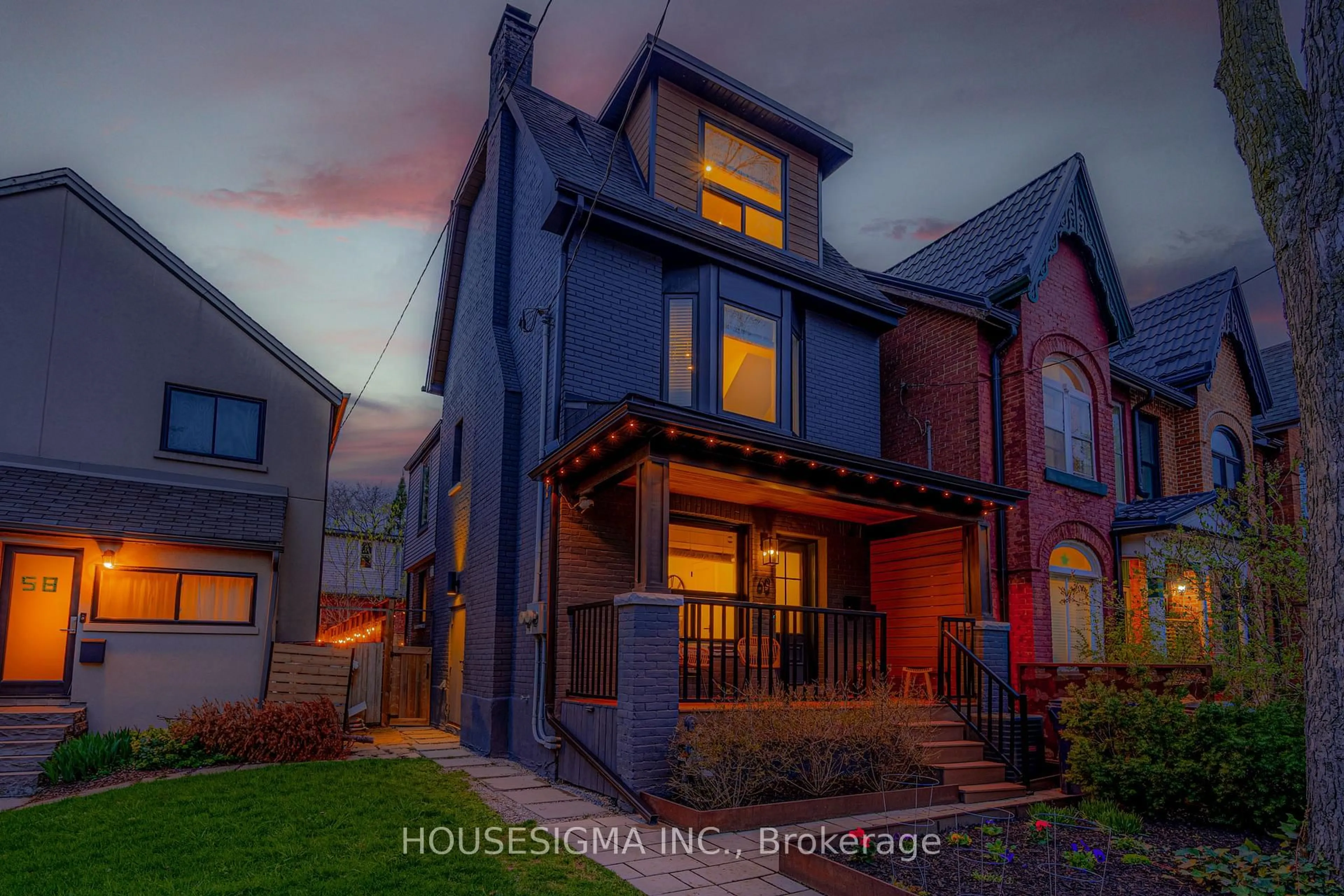 Home with brick exterior material, street for 60 Fuller Ave, Toronto Ontario M6R 2C3