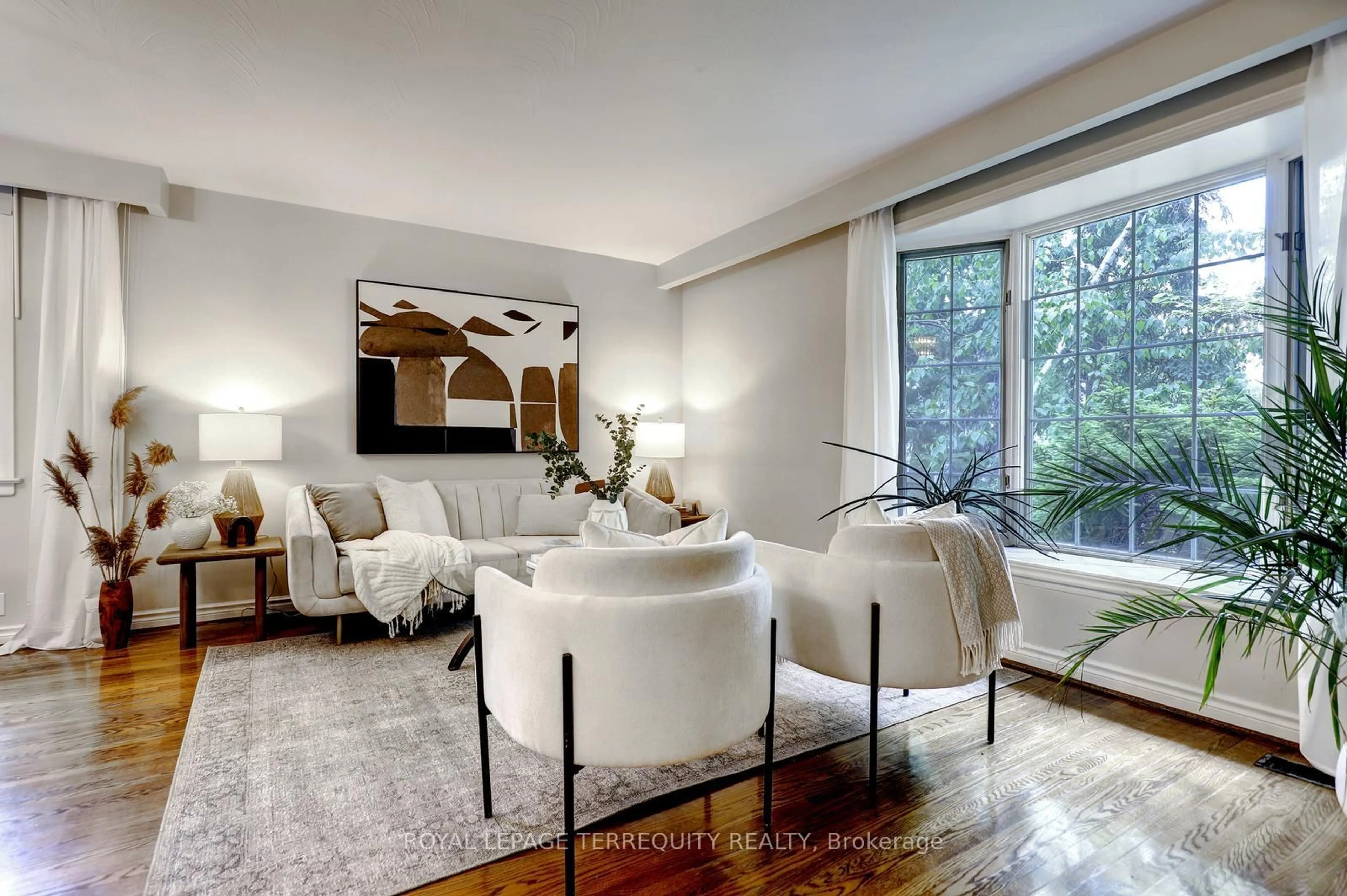 Living room with furniture, unknown for 27 Shadwick Dr, Toronto Ontario M9R 2V6