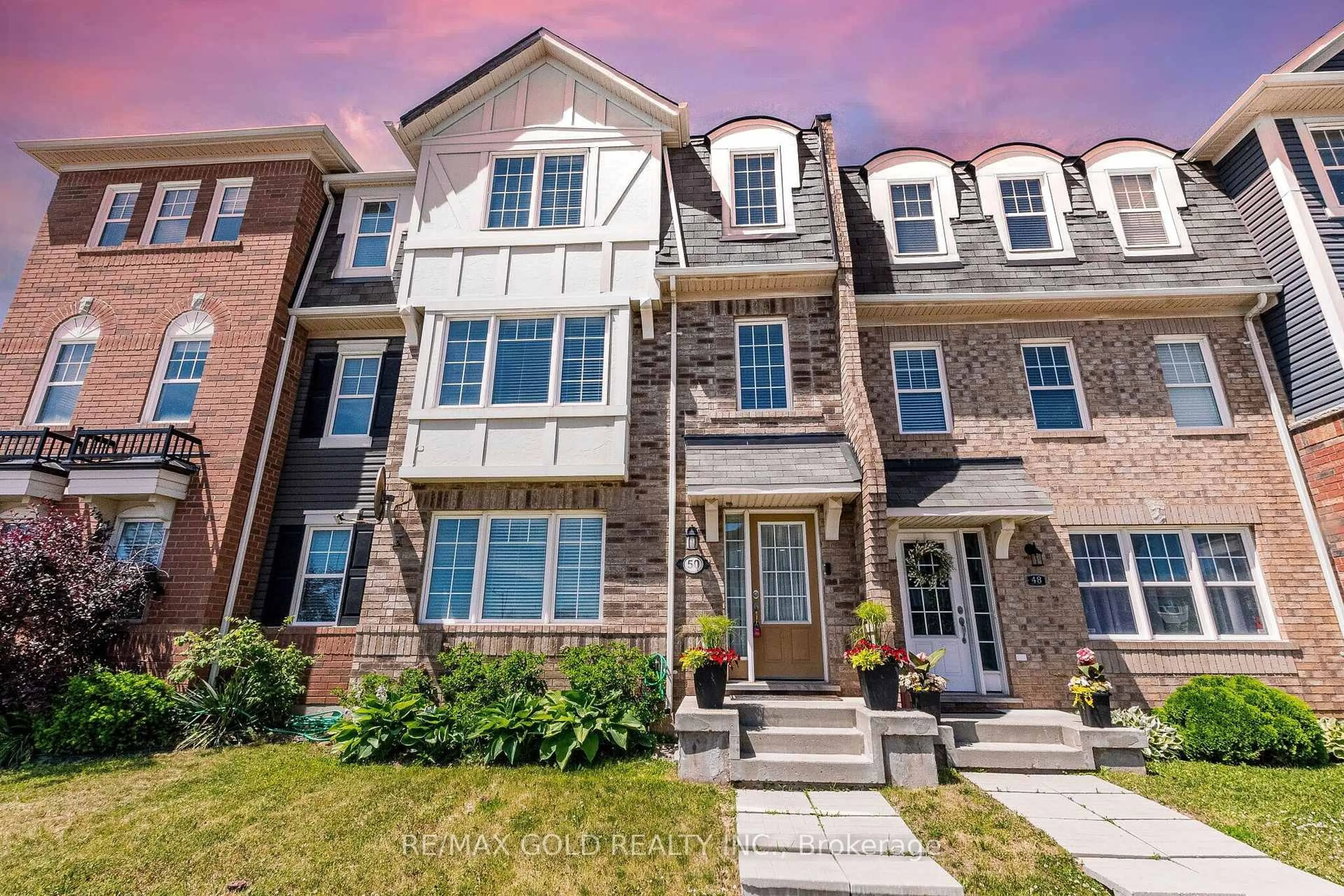 Home with brick exterior material, unknown for 50 Ganton Hts, Brampton Ontario L7A 0T3