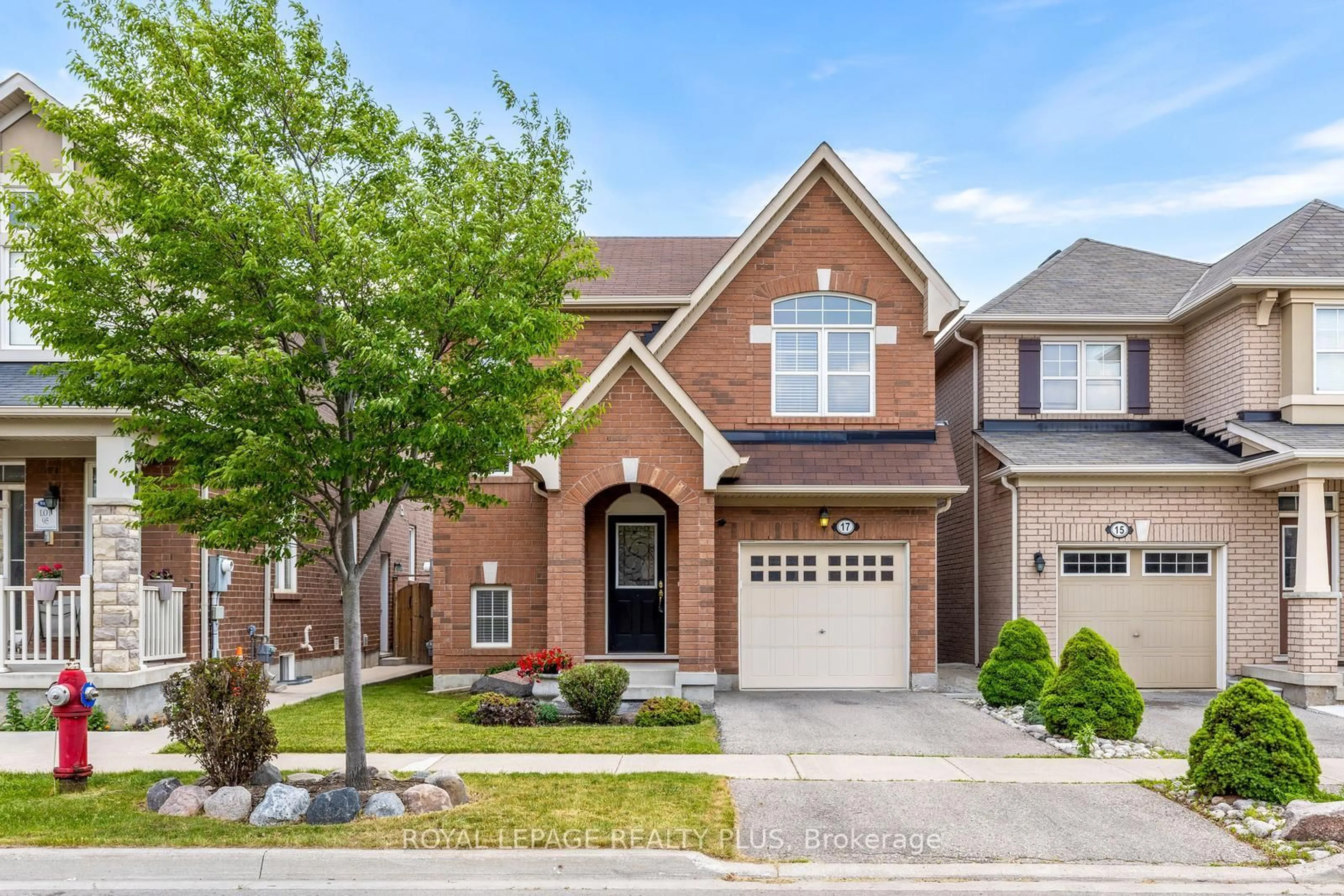 Home with brick exterior material, street for 17 Francis Lundy St, Brampton Ontario L6Y 4X8
