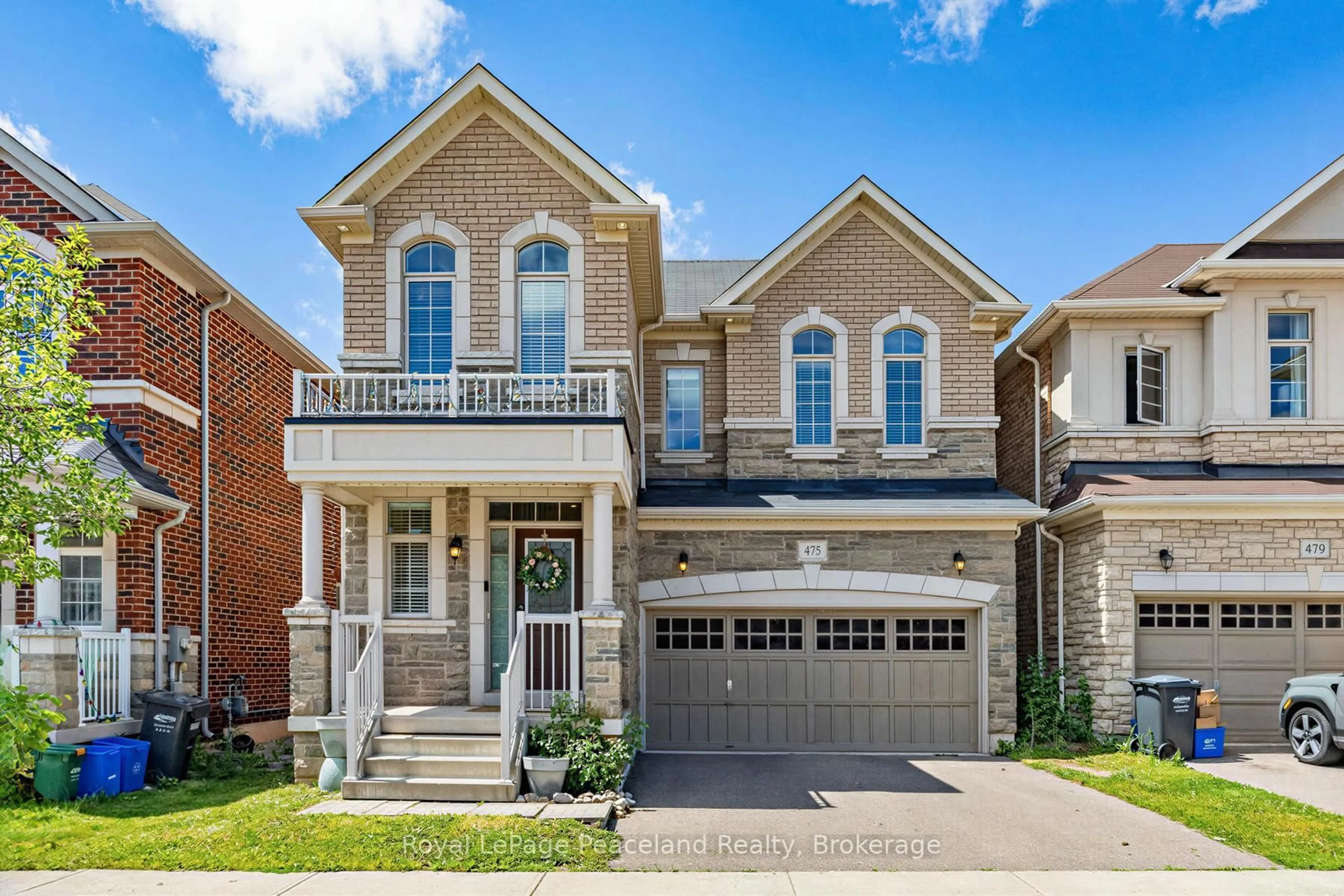 Home with brick exterior material, street for 475 Grindstone Tr, Oakville Ontario L6H 0S6