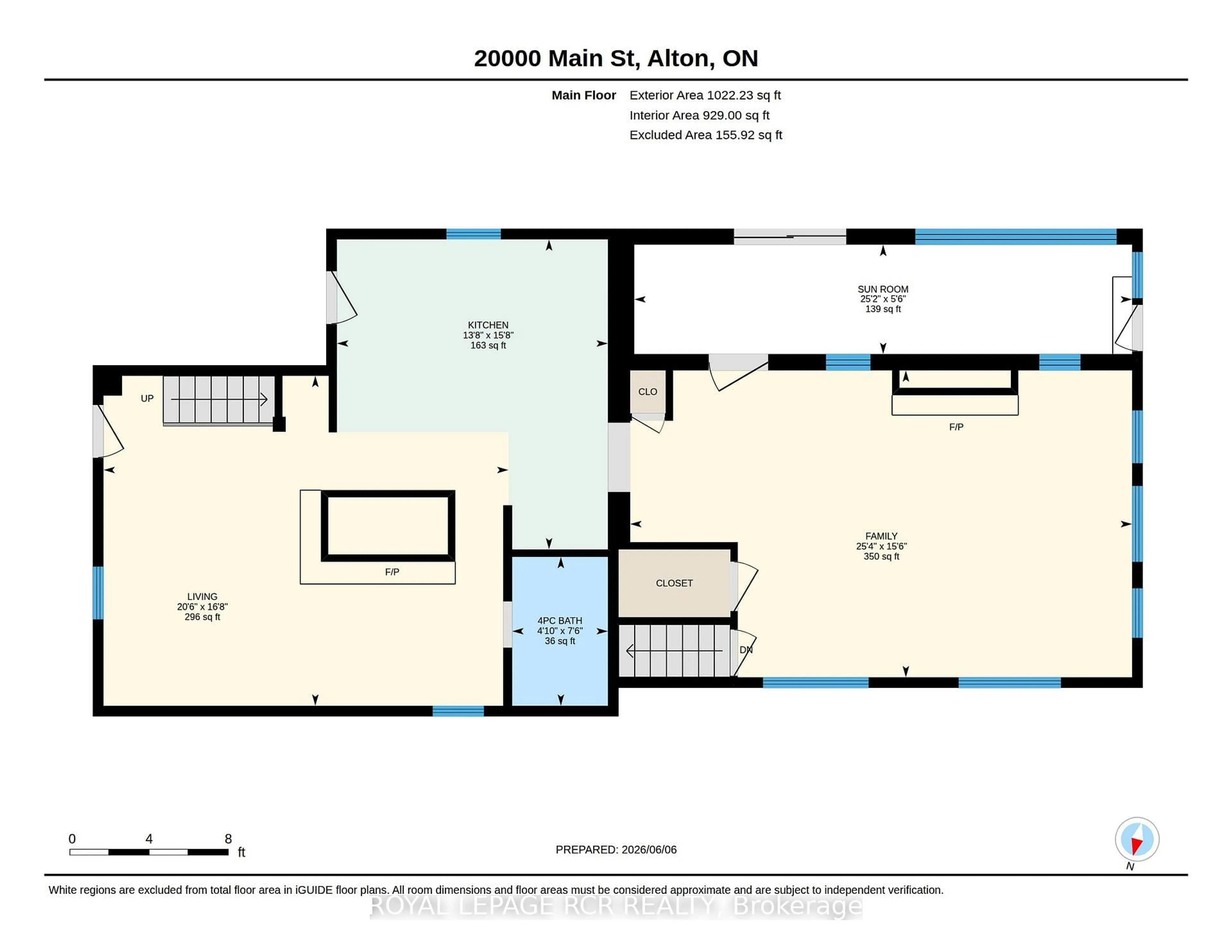Floor plan for 20000 Main St, Caledon Ontario L7K 0C2