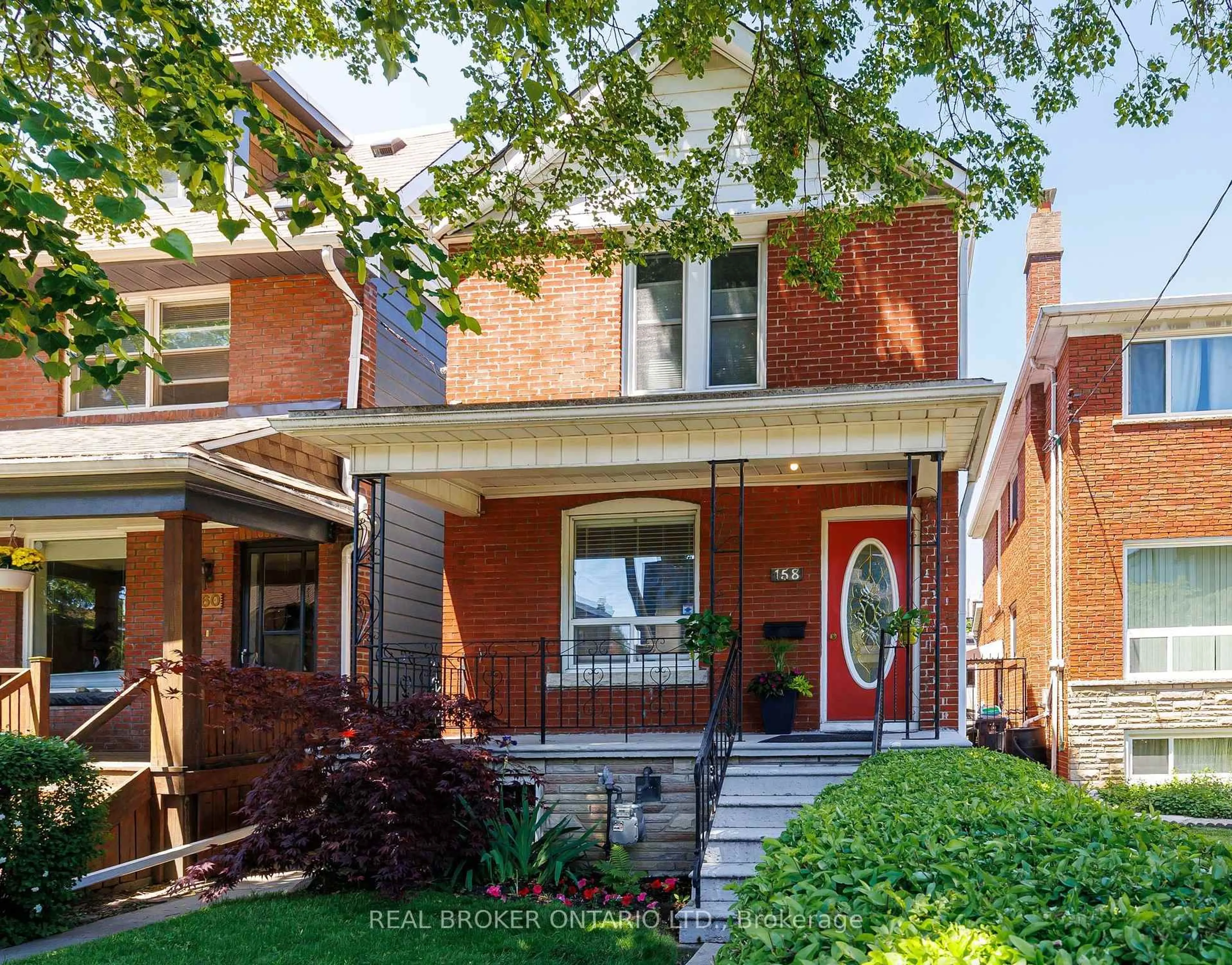Home with brick exterior material, street for 158 Yarmouth Rd, Toronto Ontario M6G 1X2