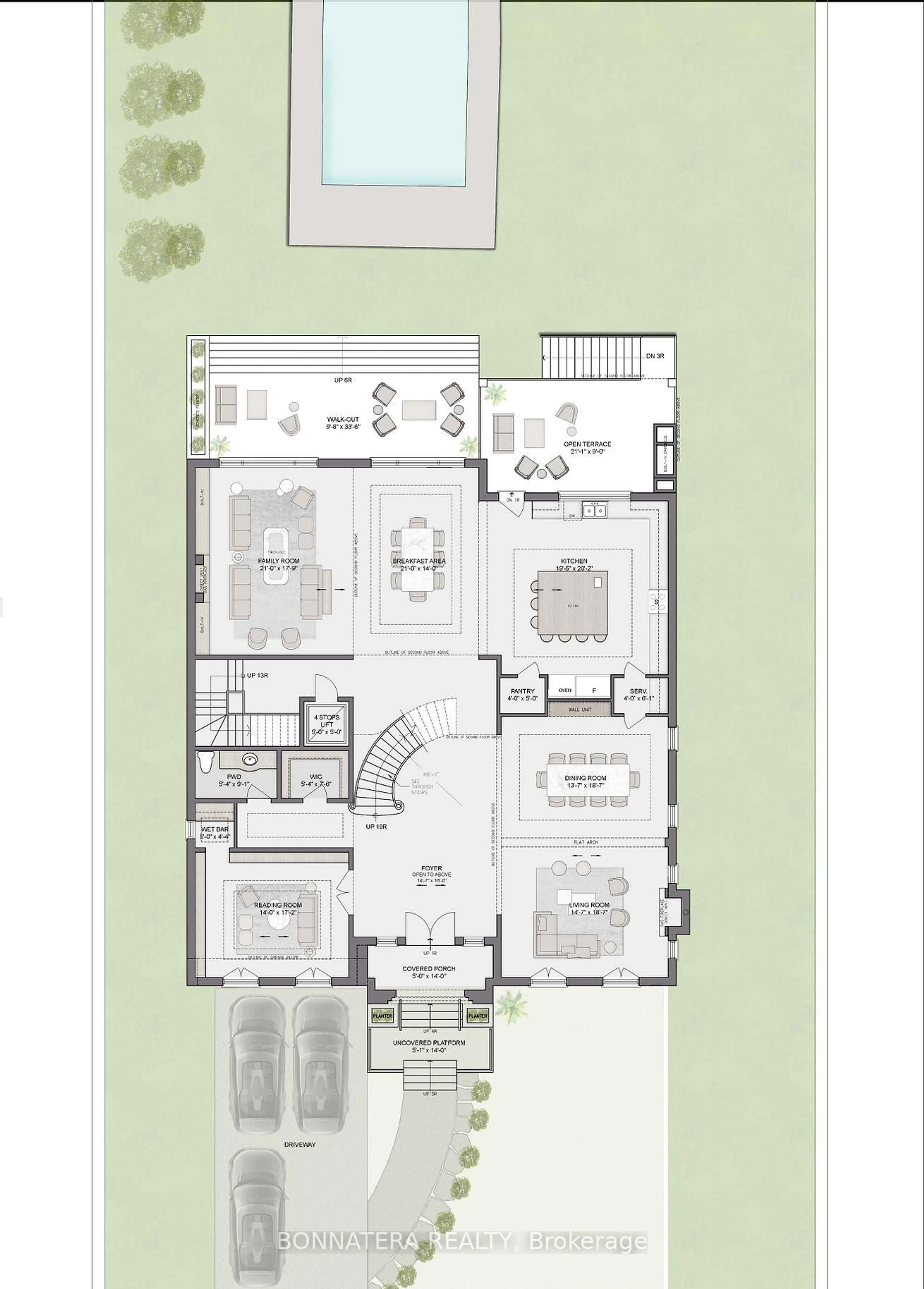 Floor plan for 581 Maplehurst Ave, Oakville Ontario L6L 4Y8