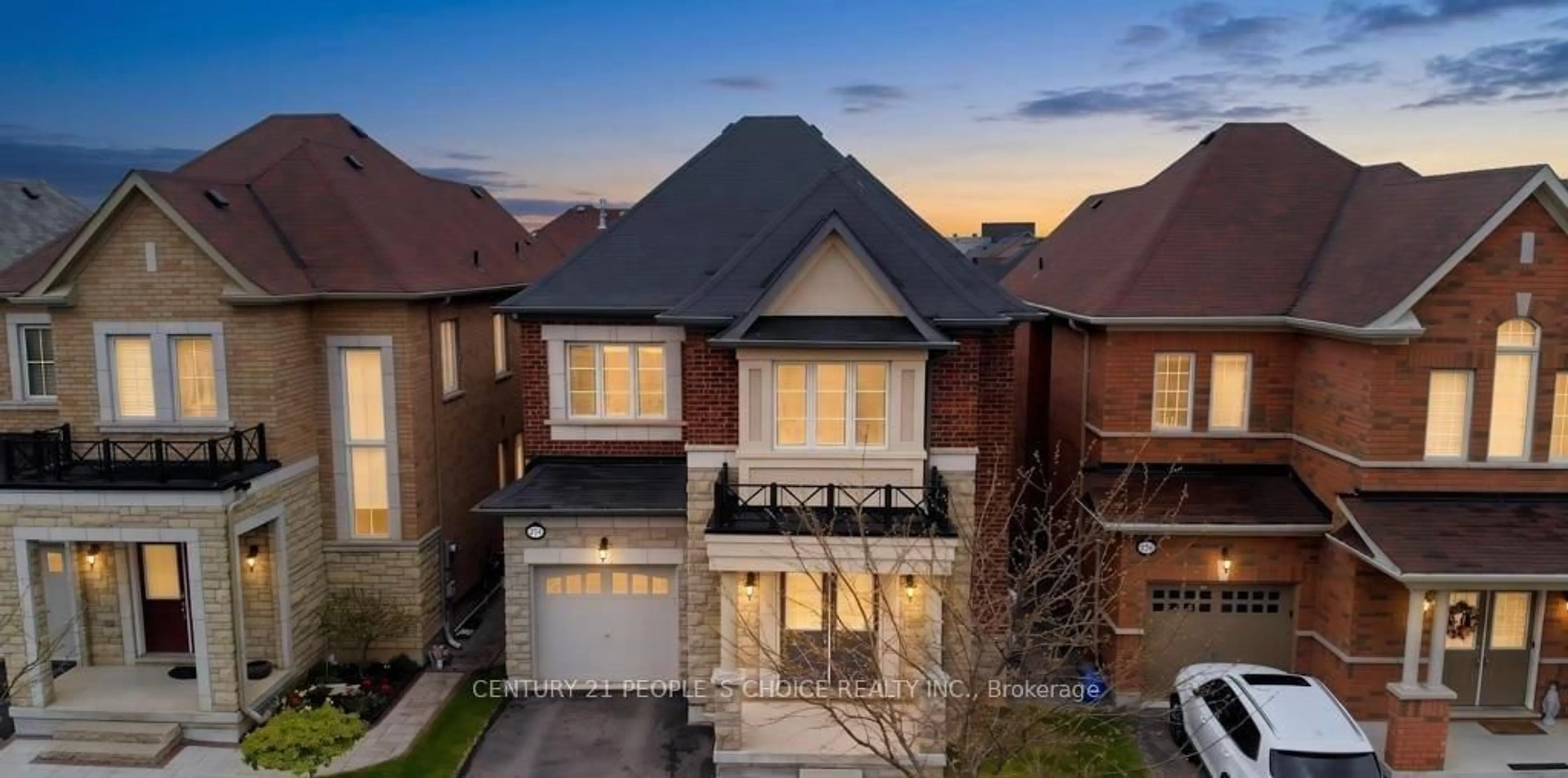 Home with brick exterior material, street for 374 Begonia Gdns, Oakville Ontario L6M 4M2