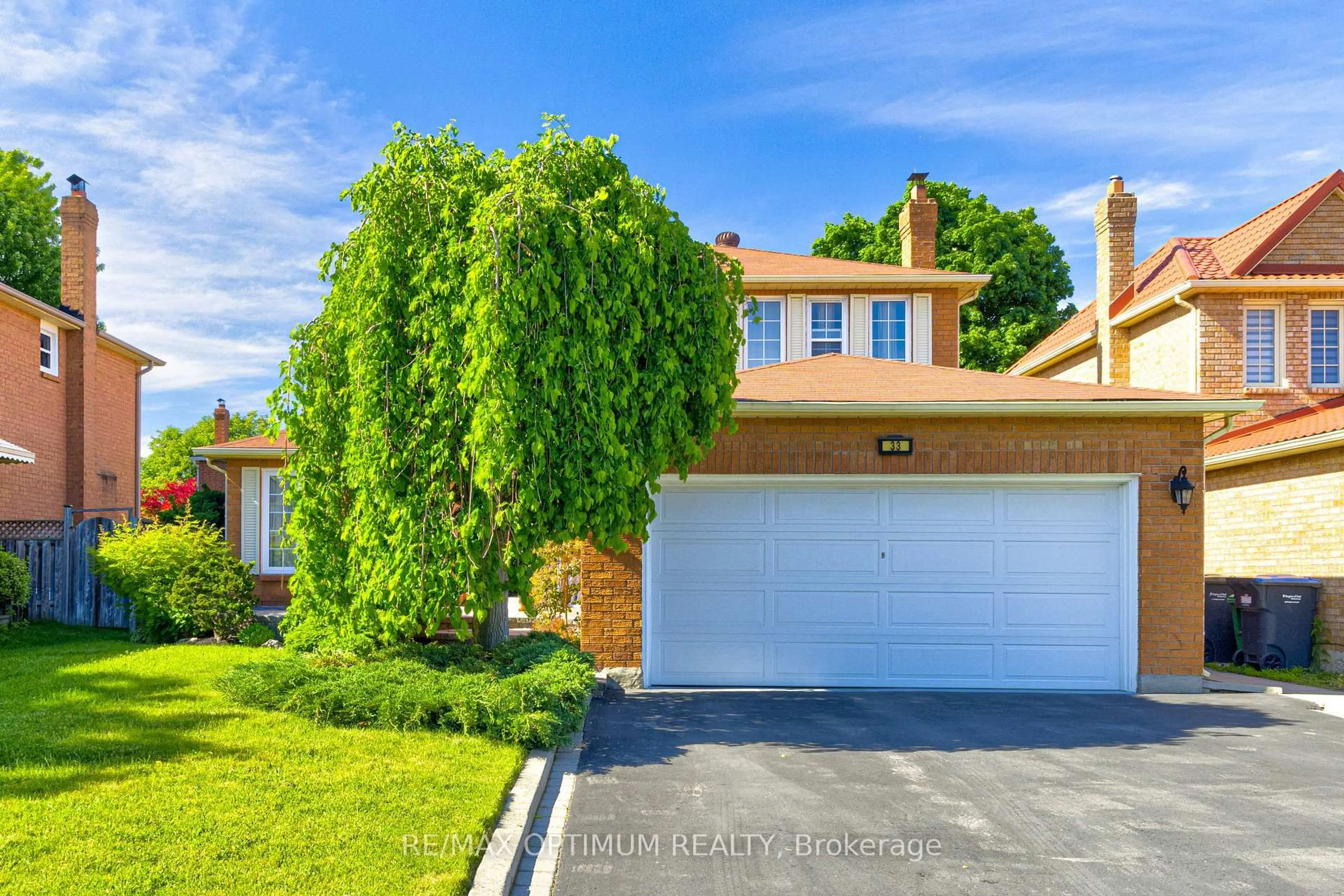 Home with brick exterior material, street for 33 Corkett Dr, Brampton Ontario L6X 3G1