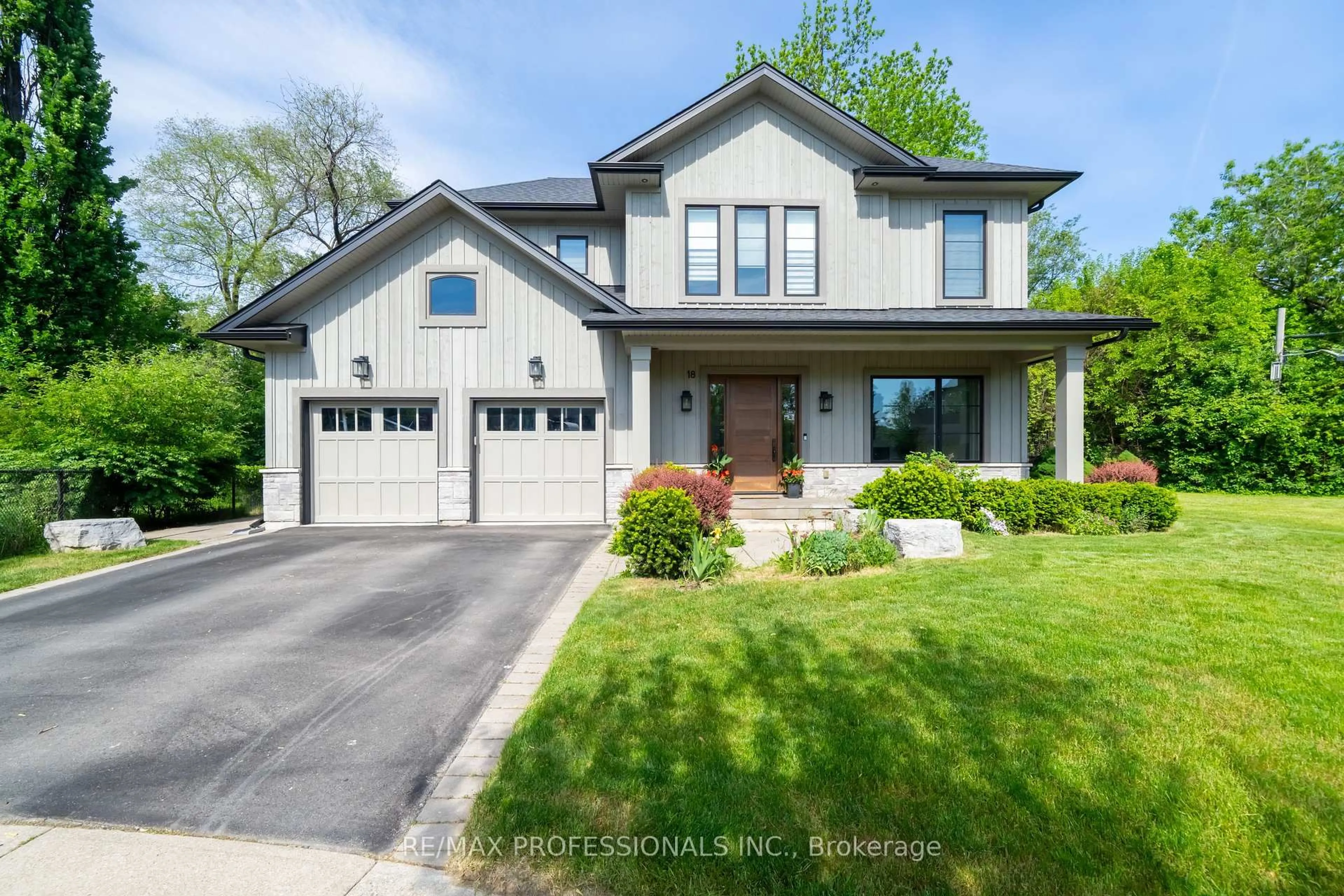 Home with brick exterior material, street for 18 Florence Dr, Oakville Ontario L6K 1V6