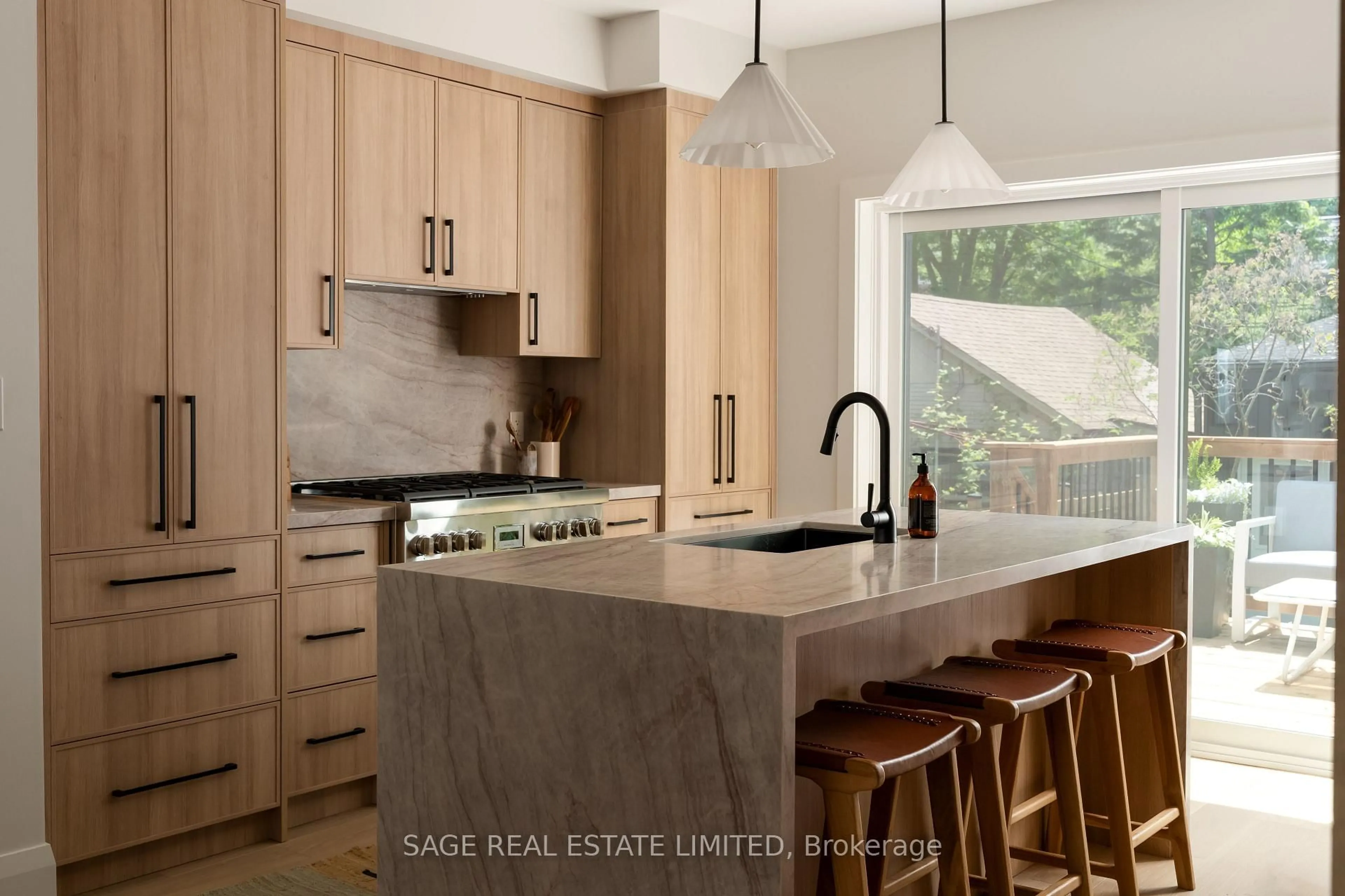 Contemporary kitchen, unknown for 21 Galley Ave, Toronto Ontario M6R 1G9