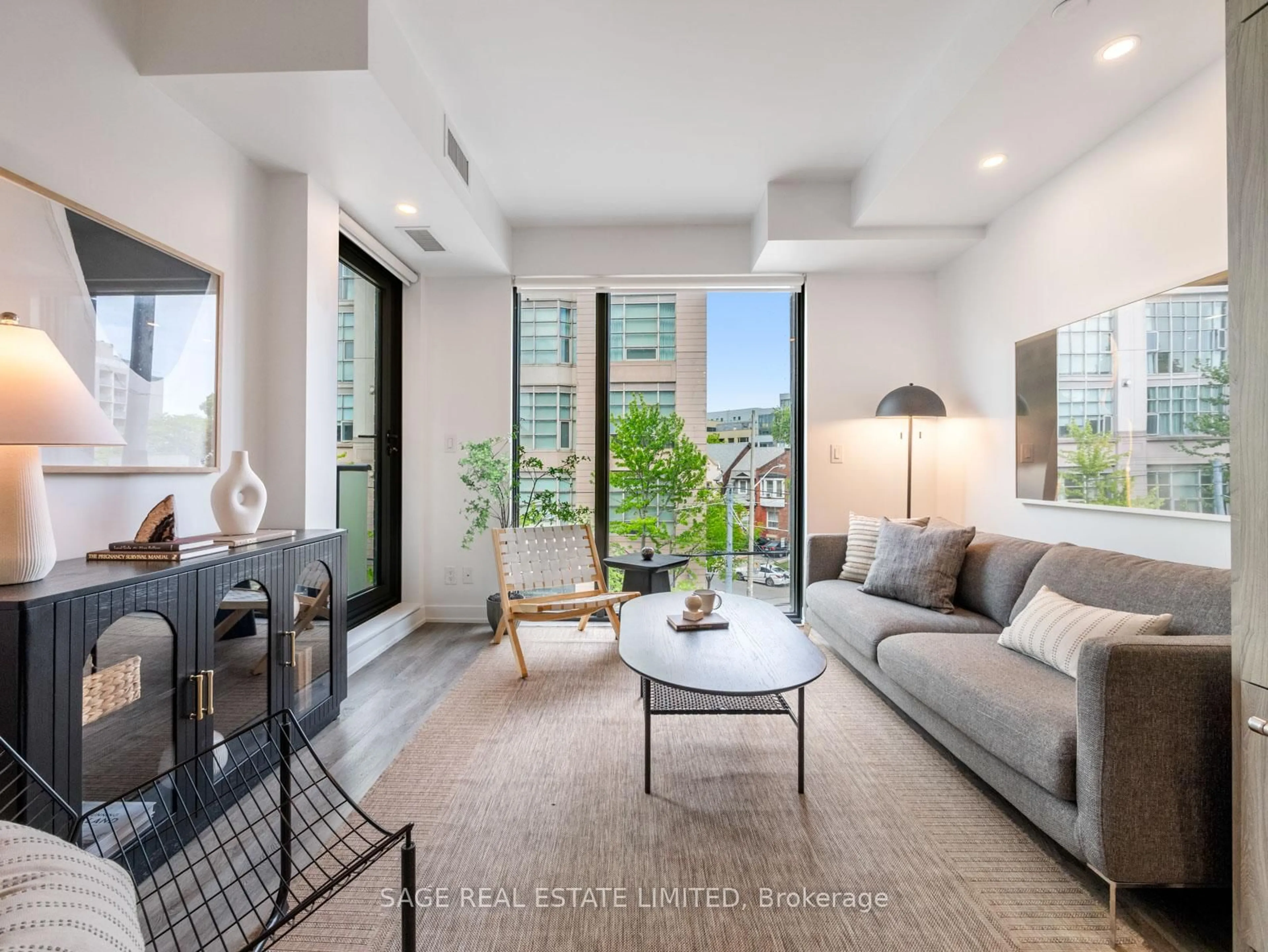 Living room with furniture, unknown for 430 Roncesvalles Ave #304, Toronto Ontario M6R 0A6