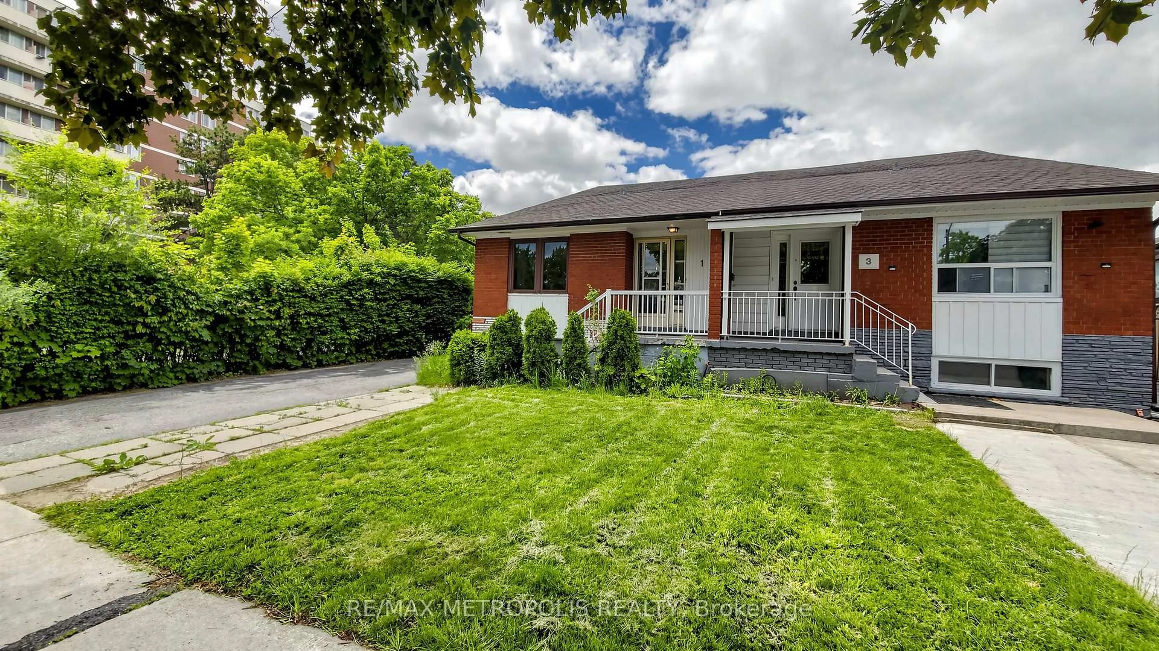 Home with brick exterior material, street for 1 Council Cres, Toronto Ontario M3J 1J5
