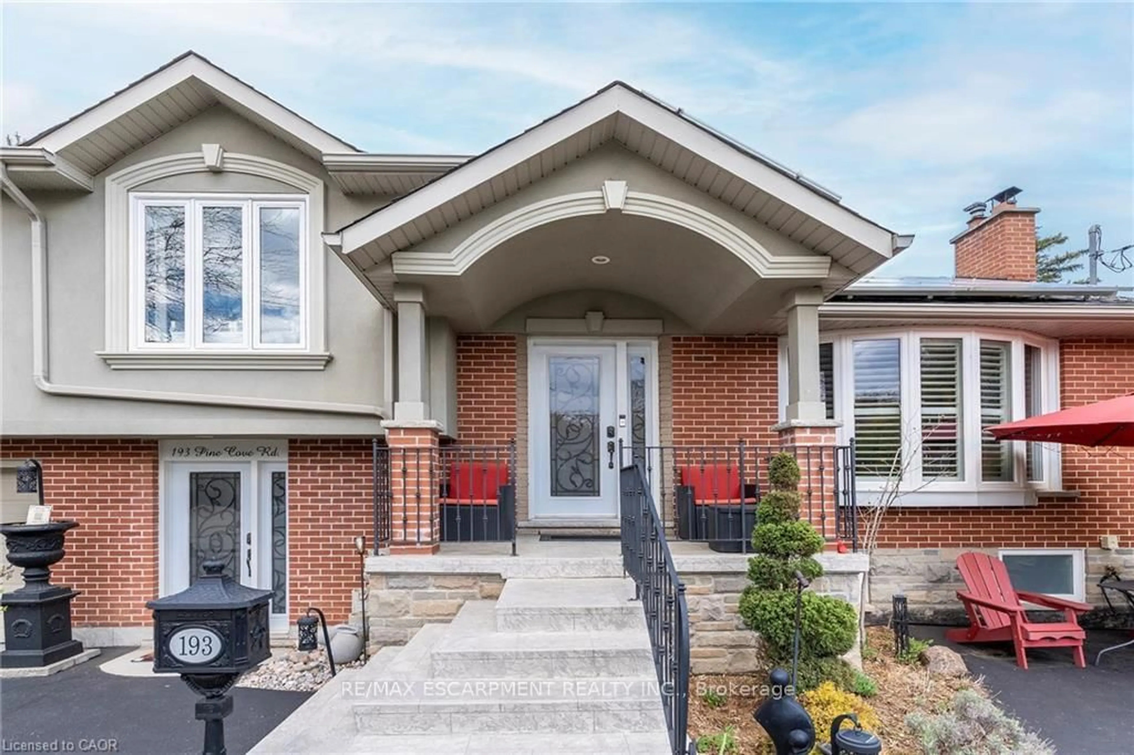 Home with brick exterior material, street for 193 Pine Cove Rd, Burlington Ontario L7N 1W1