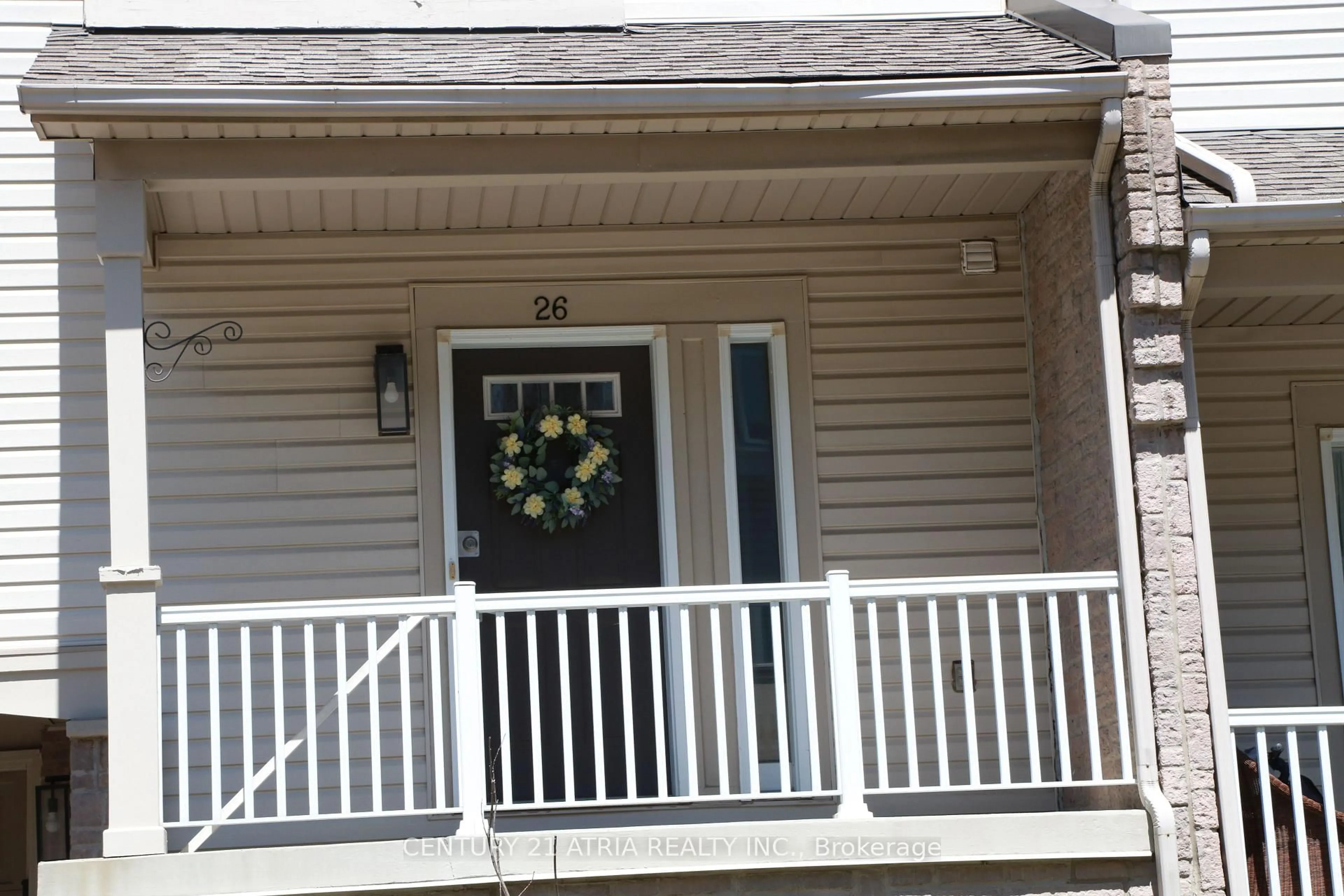 Home with vinyl exterior material, street for 7101 Branigan Gate #26, Mississauga Ontario L5N 7S2