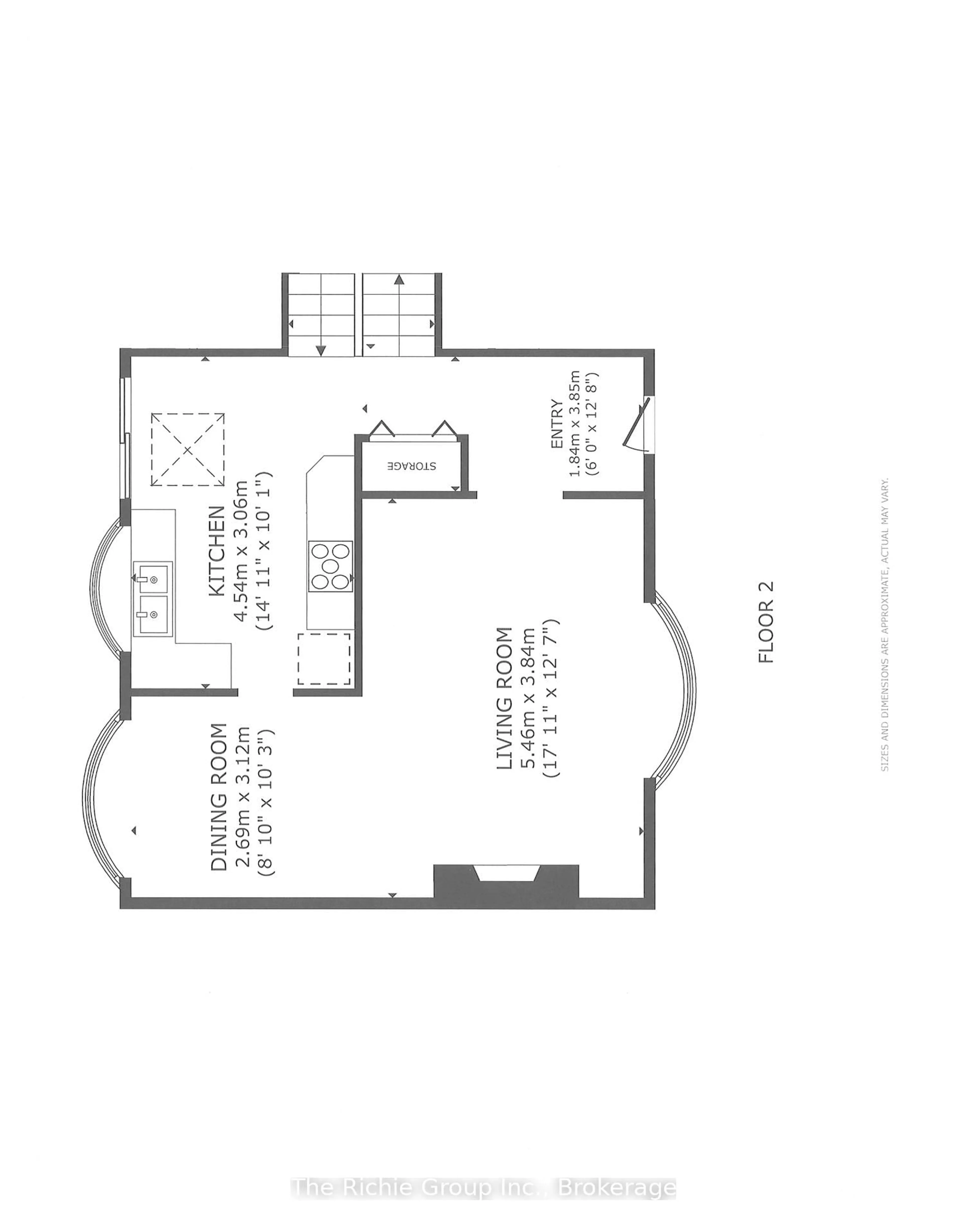 Floor plan for 34 Hilltop Dr, Caledon Ontario L7C 1H6