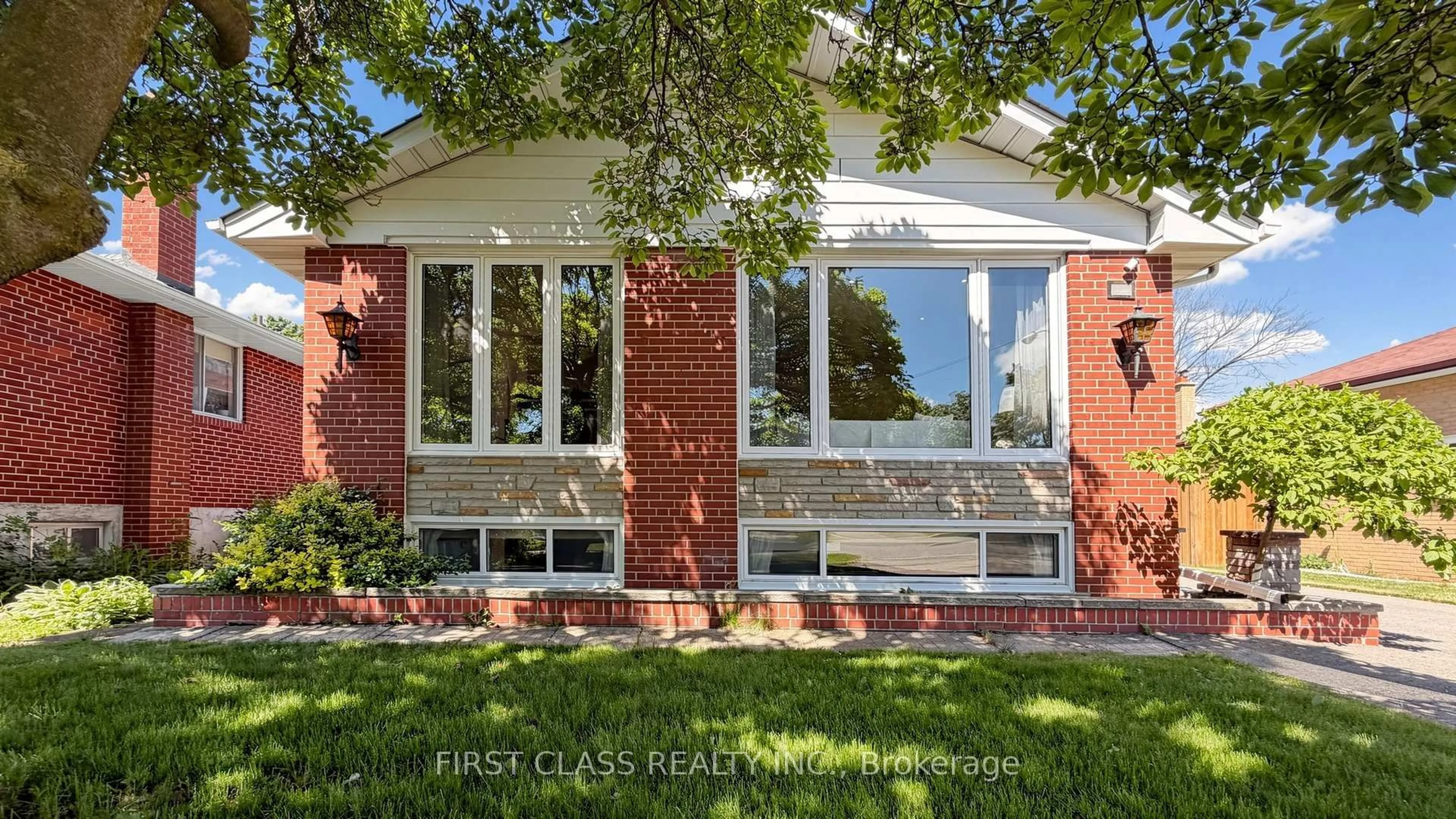 Home with brick exterior material, street for 20 Brampton Rd, Toronto Ontario M9R 3J1