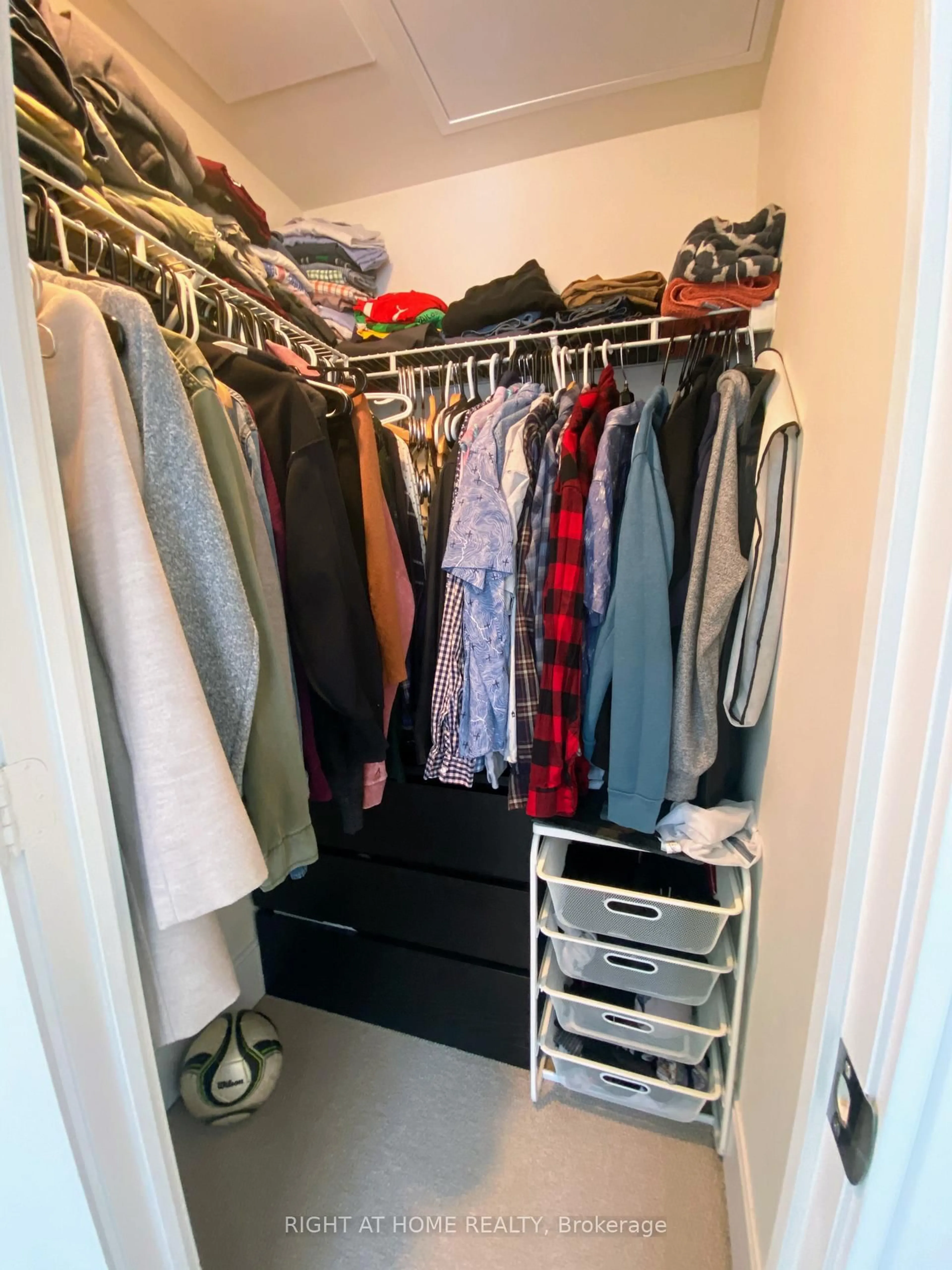 Storage room or clothes room or walk-in closet for 15 Viking Lane #1503, Toronto Ontario M9B 0A4