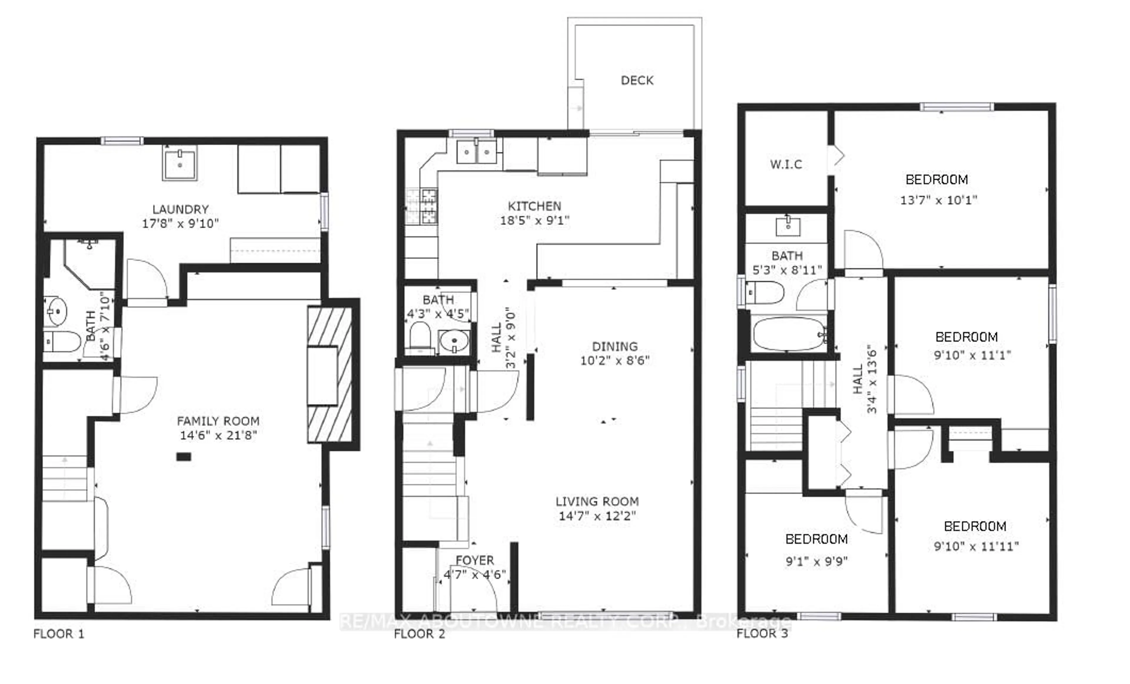 Floor plan for 3054 Flanagan Crt, Burlington Ontario L7M 2L9