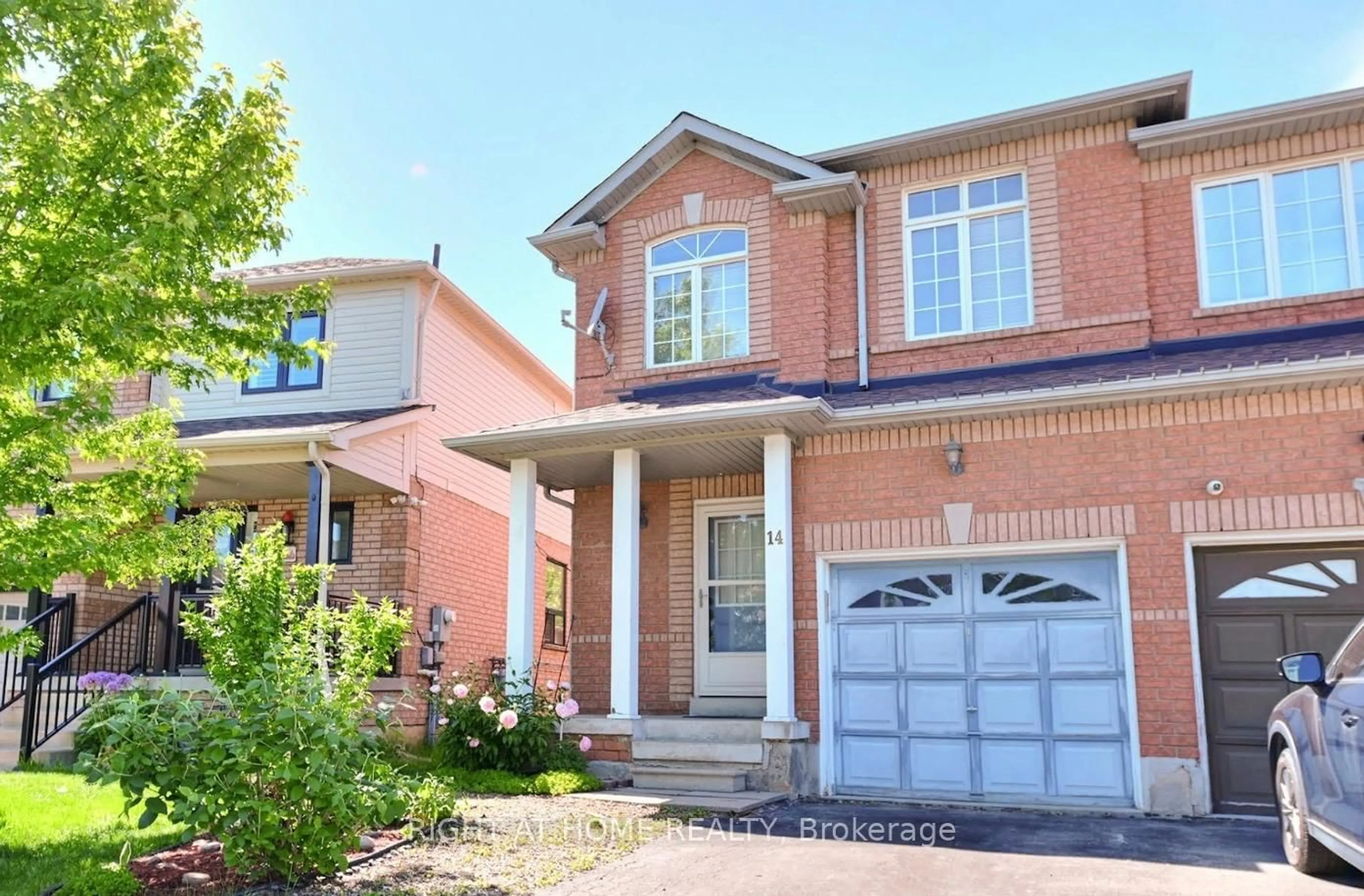 Home with brick exterior material, street for 14 Weatherell Dr, Brampton Ontario L7A 1Y7