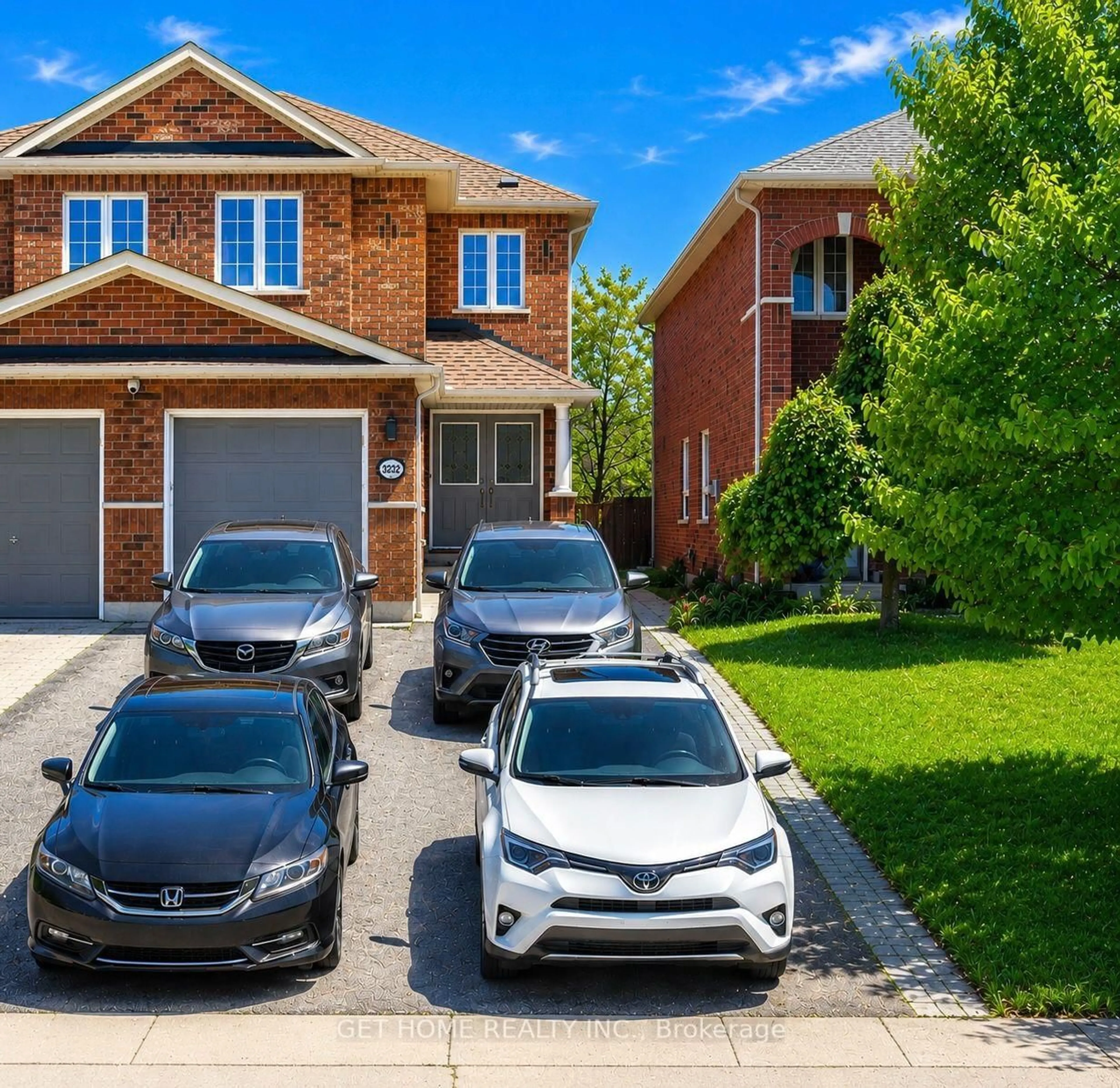 Home with brick exterior material, street for 3232 Raindance Cres, Mississauga Ontario L5N 8L6
