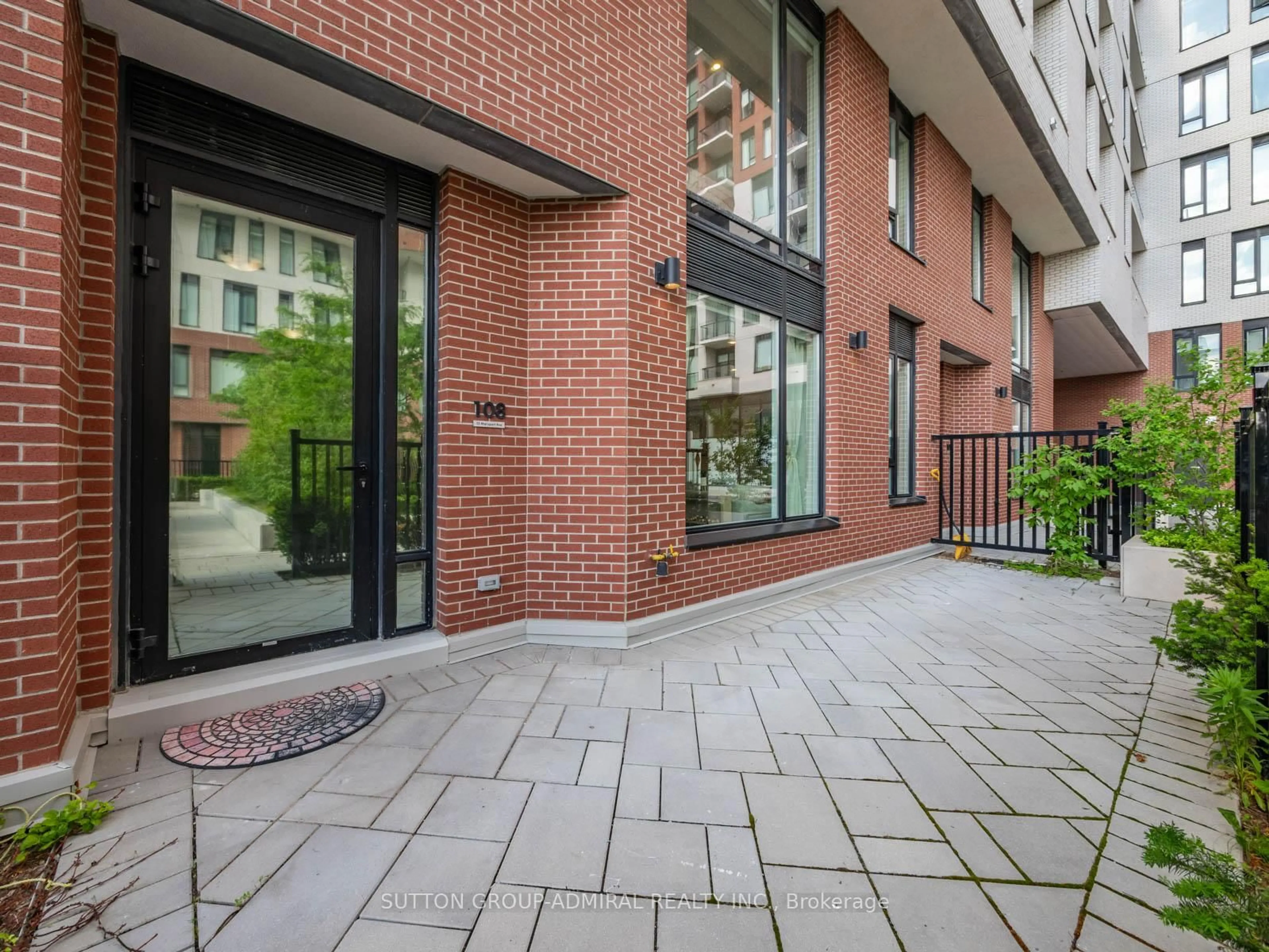 Patio, street for 15 Maryport Ave #108, Toronto Ontario M3M 0E2