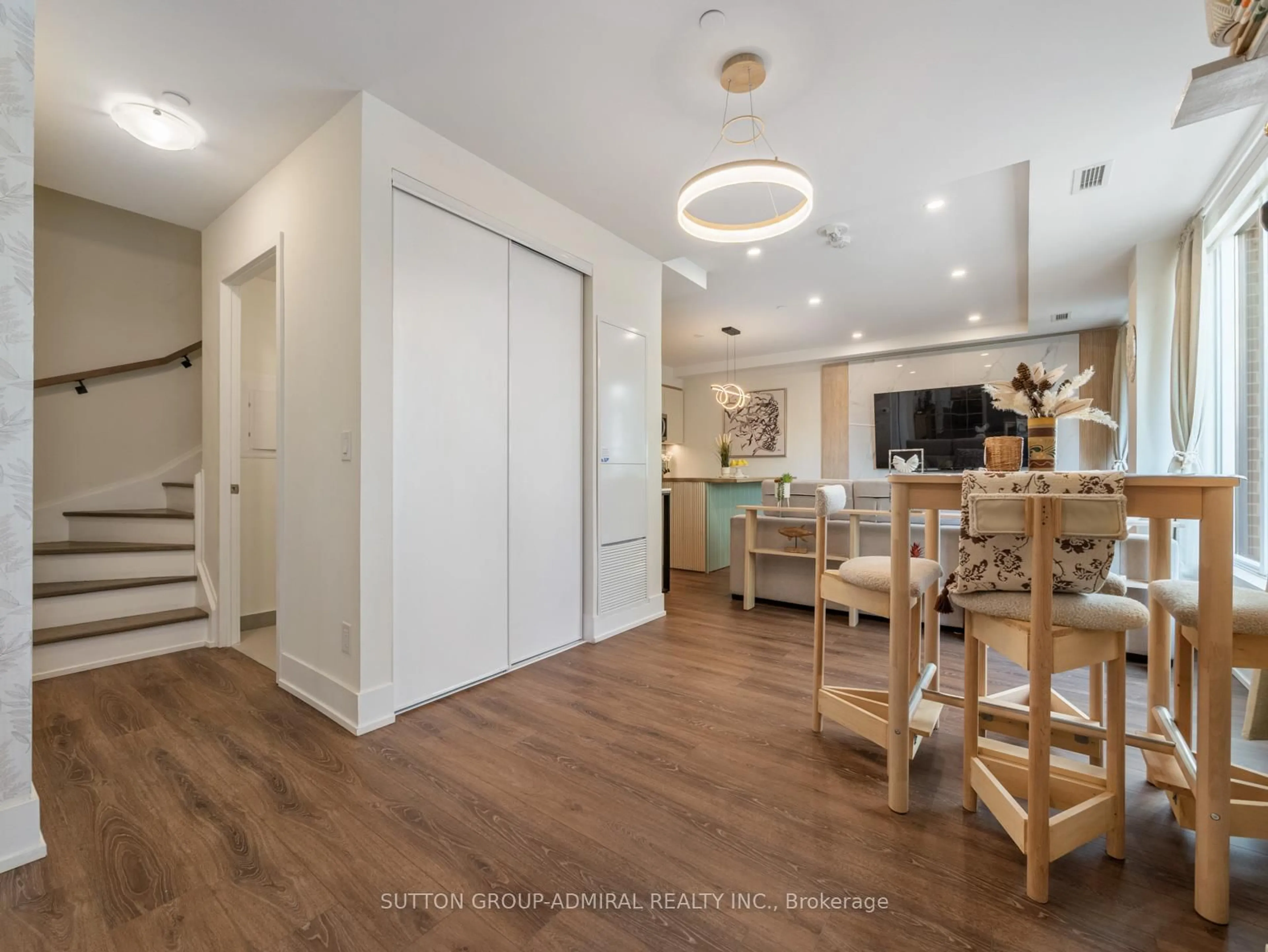 Indoor entryway for 15 Maryport Ave #108, Toronto Ontario M3M 0E2