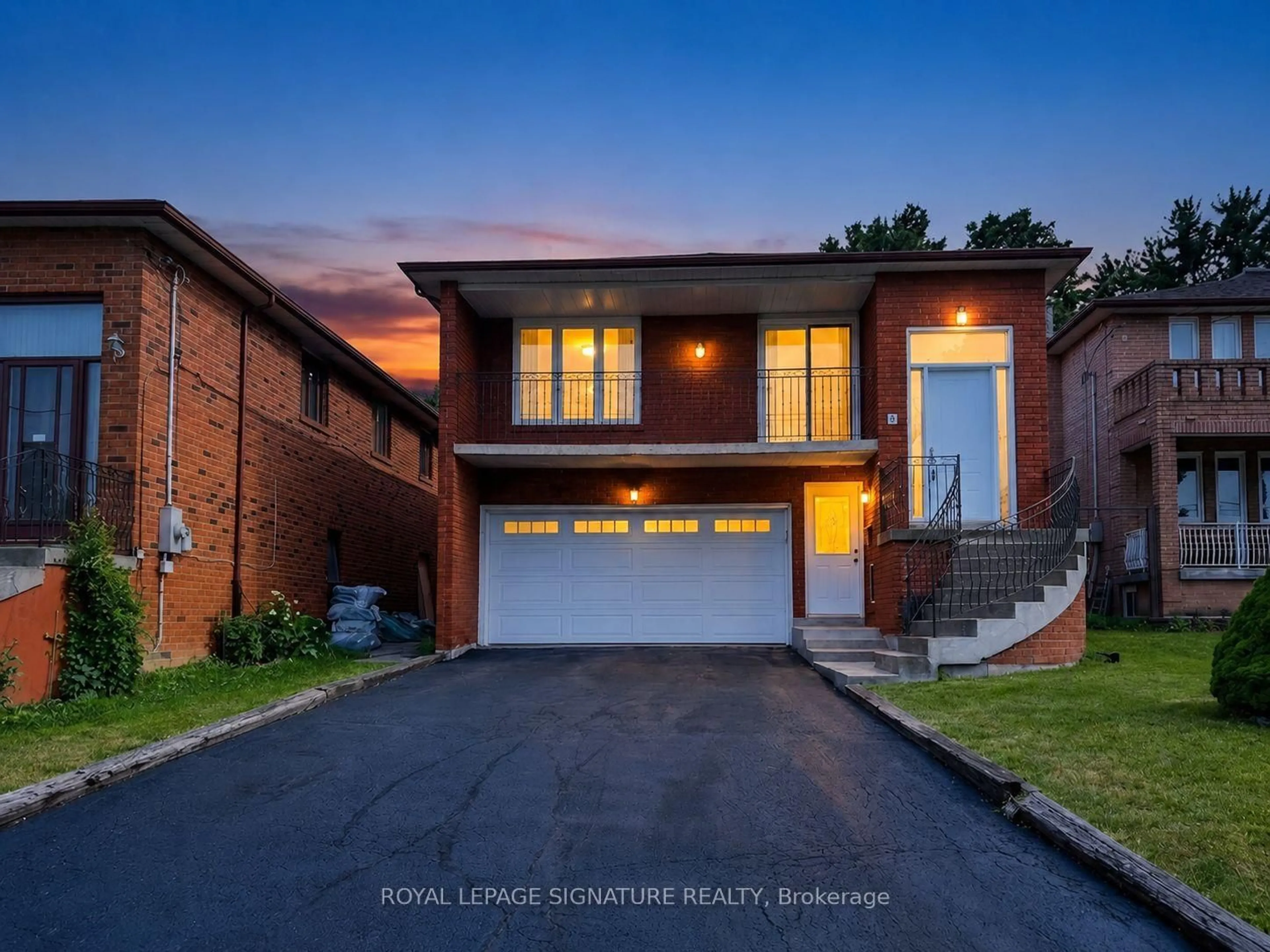 Home with brick exterior material, street for 5 Acacia Ave, Toronto Ontario M9M 1H6