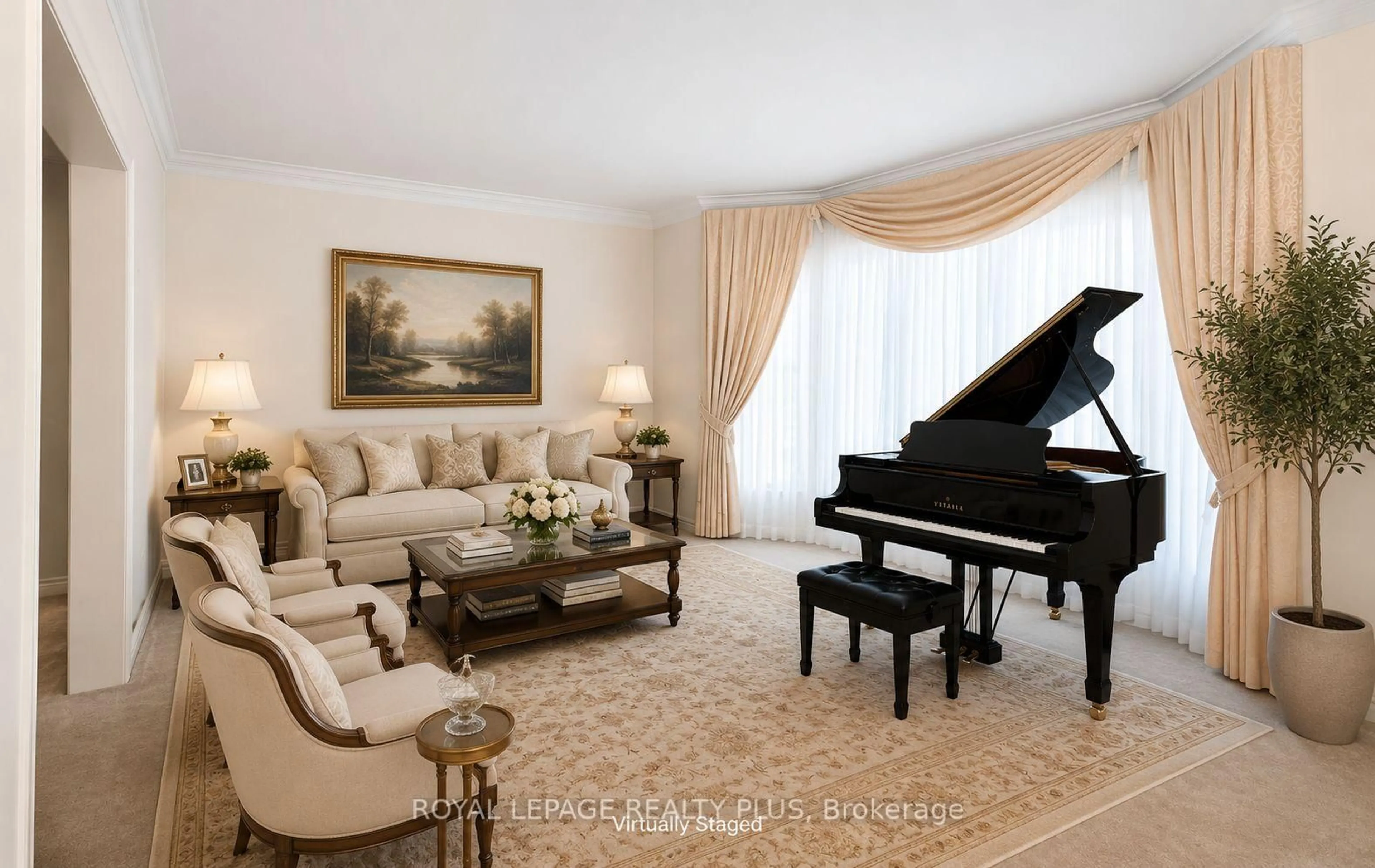 Living room with furniture, unknown for 1491 The Links Dr, Oakville Ontario L6M 2P2