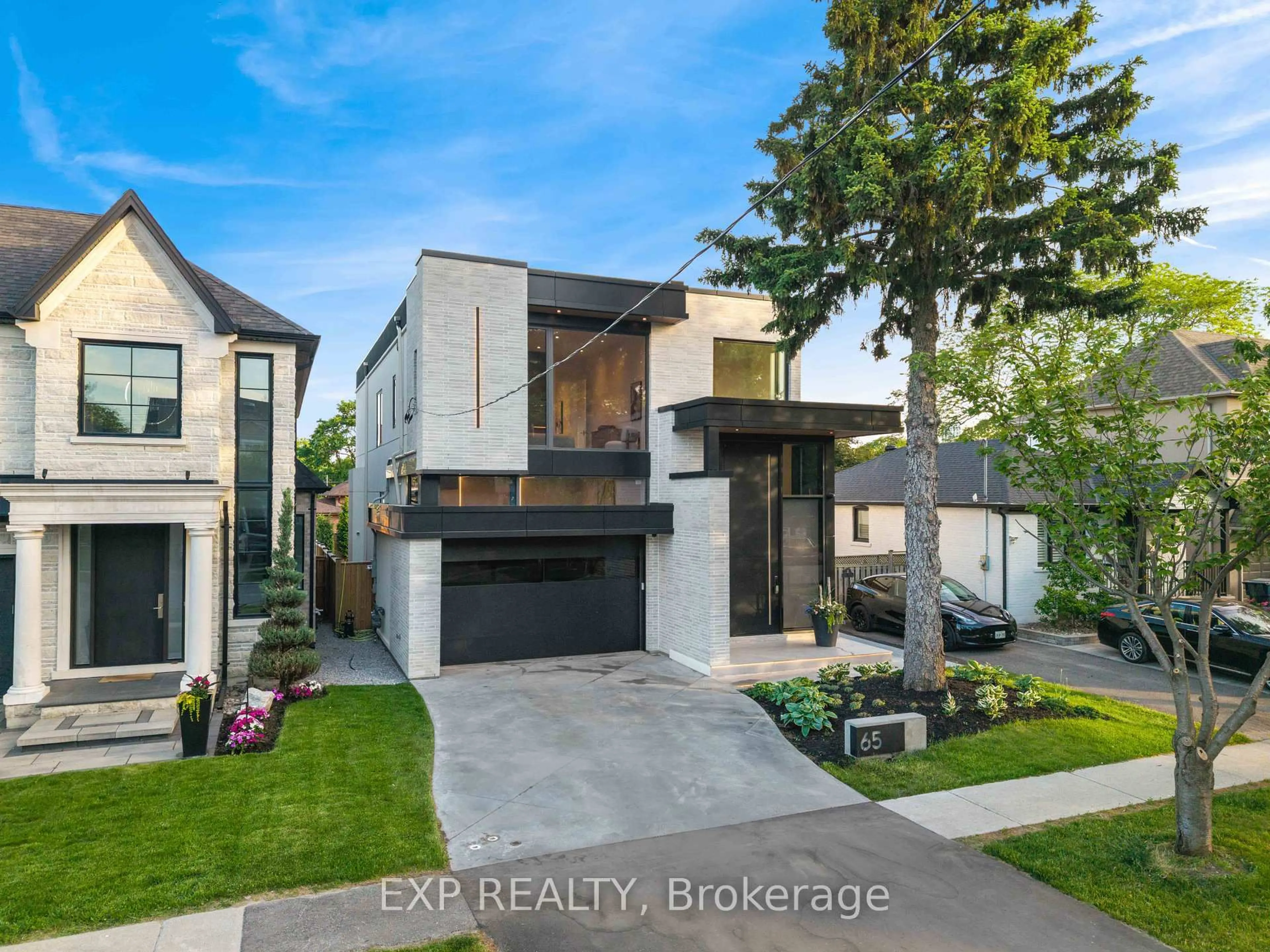 Home with brick exterior material, street for 65 Edgecroft Rd, Toronto Ontario M8Z 2C1