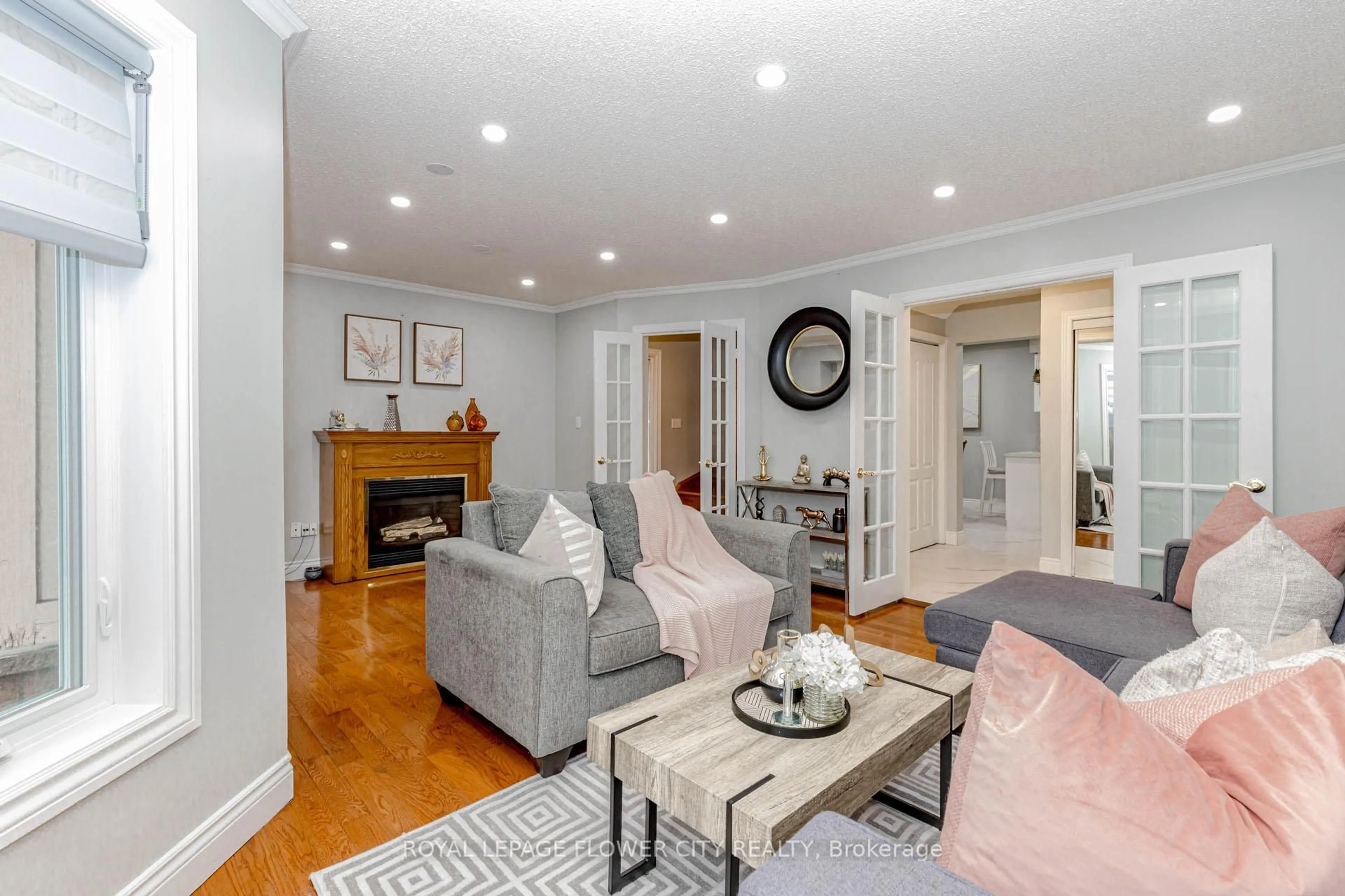Living room with furniture, unknown for 194 Pressed Brick Dr, Brampton Ontario L6V 4K7