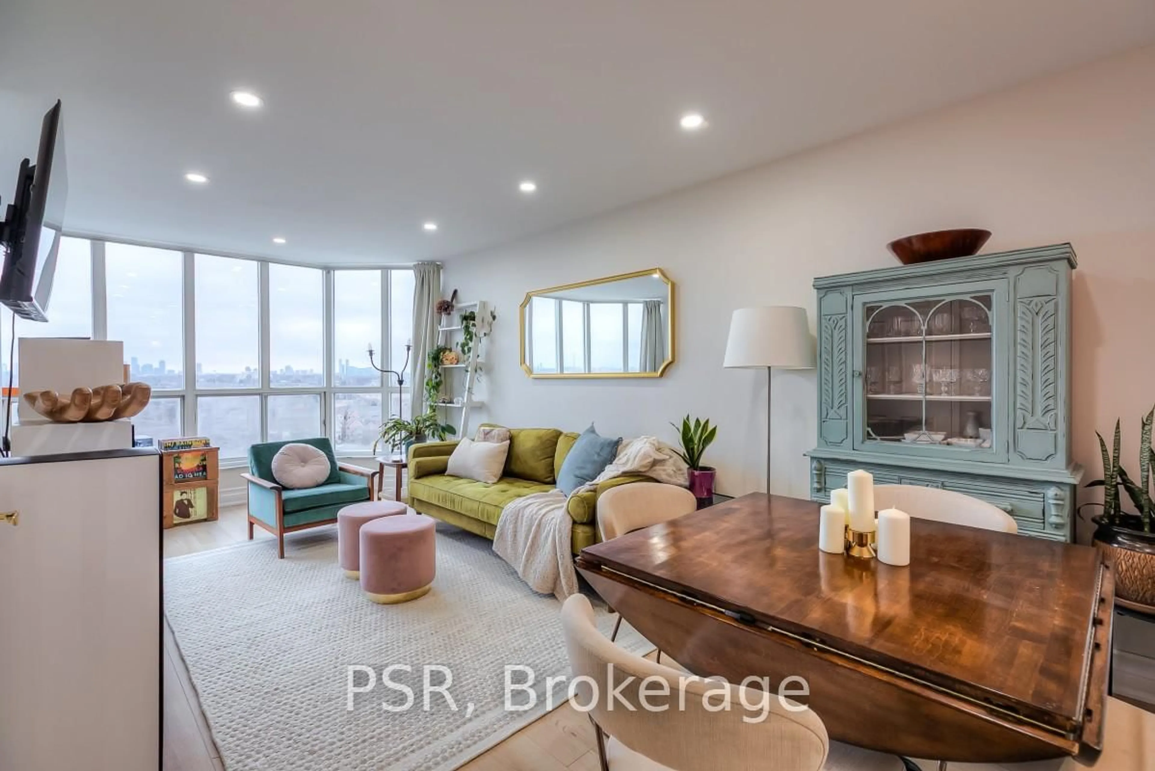 Living room with furniture, unknown for 2285 Lake Shore Blvd #1409, Toronto Ontario M8V 3X9
