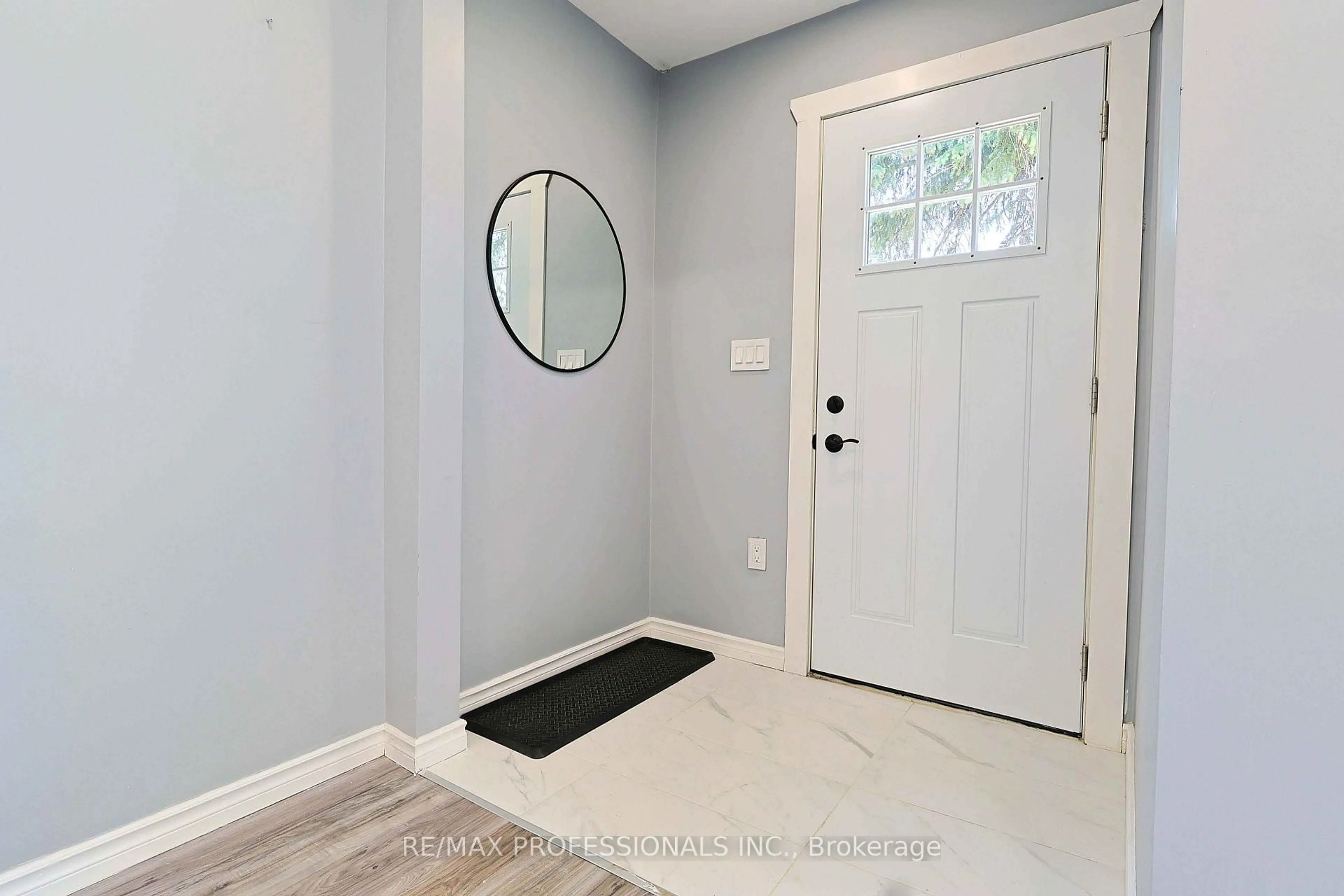 Indoor entryway for 76 Macdonald St, Toronto Ontario M8V 1Y4
