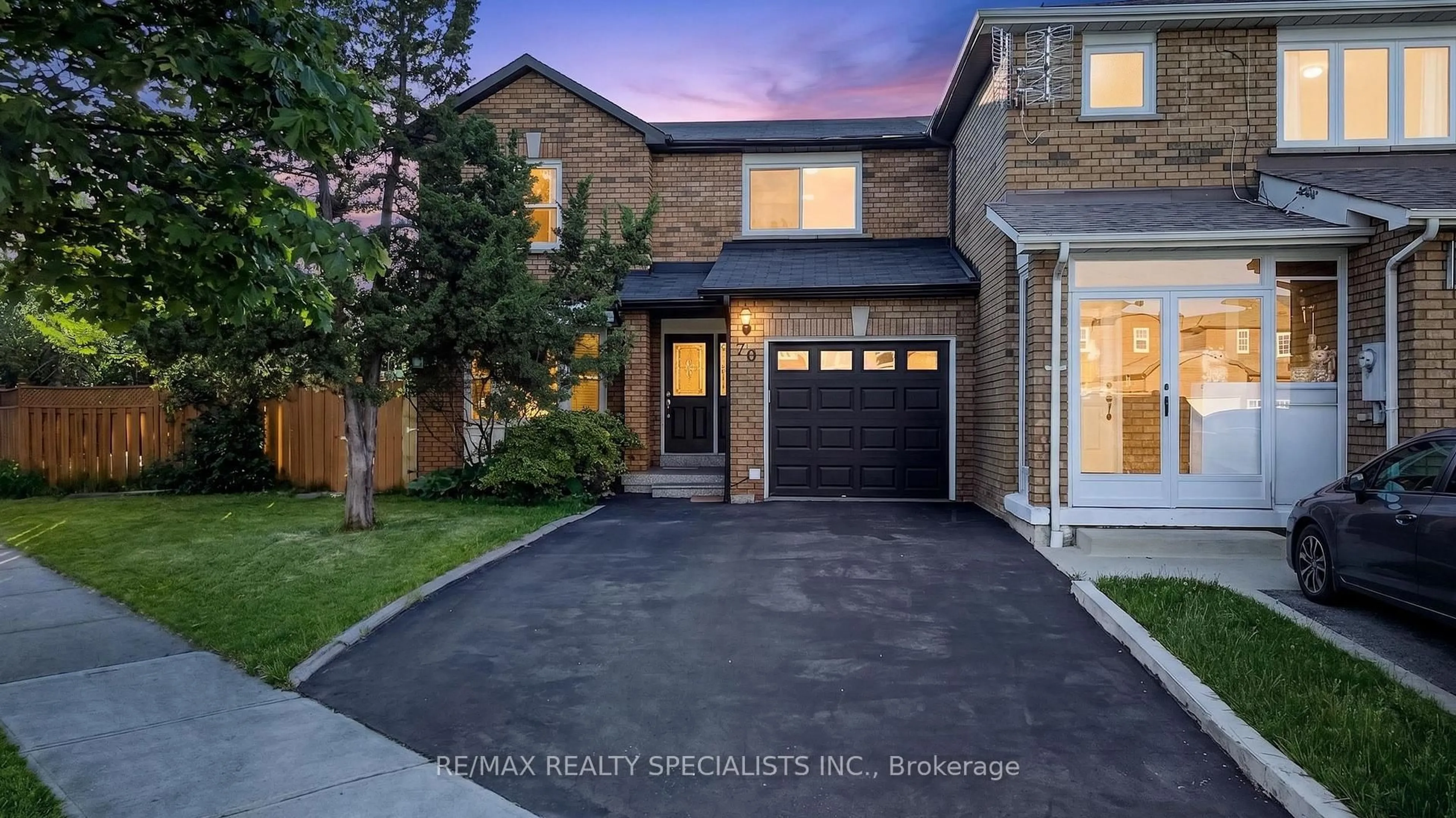 Home with brick exterior material, street for 70 Tulip Dr, Brampton Ontario L6Y 3W7