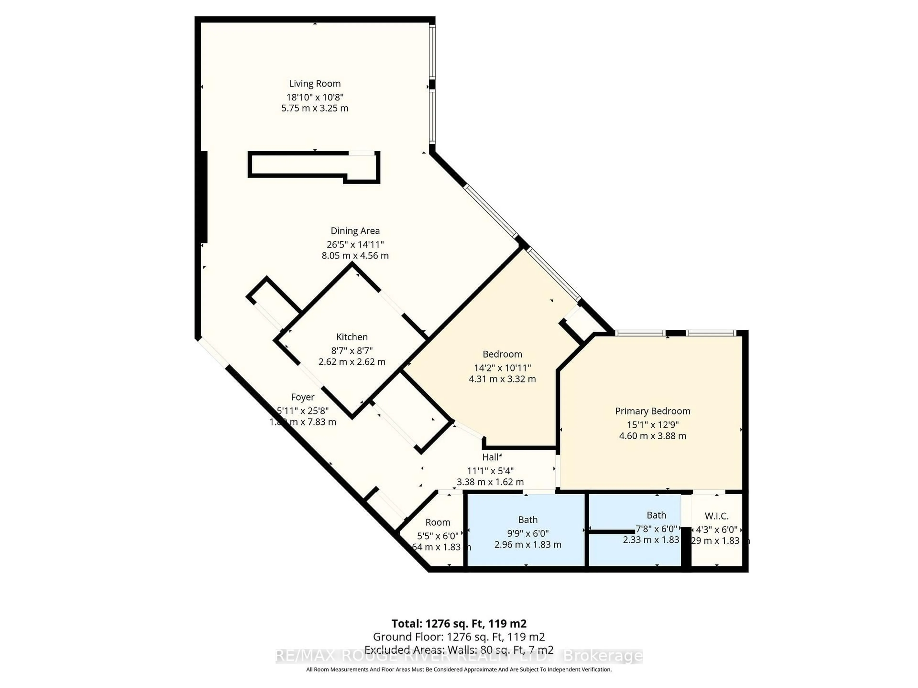 Floor plan for 3650 Kaneff Cres #1008, Mississauga Ontario L5A 4A1