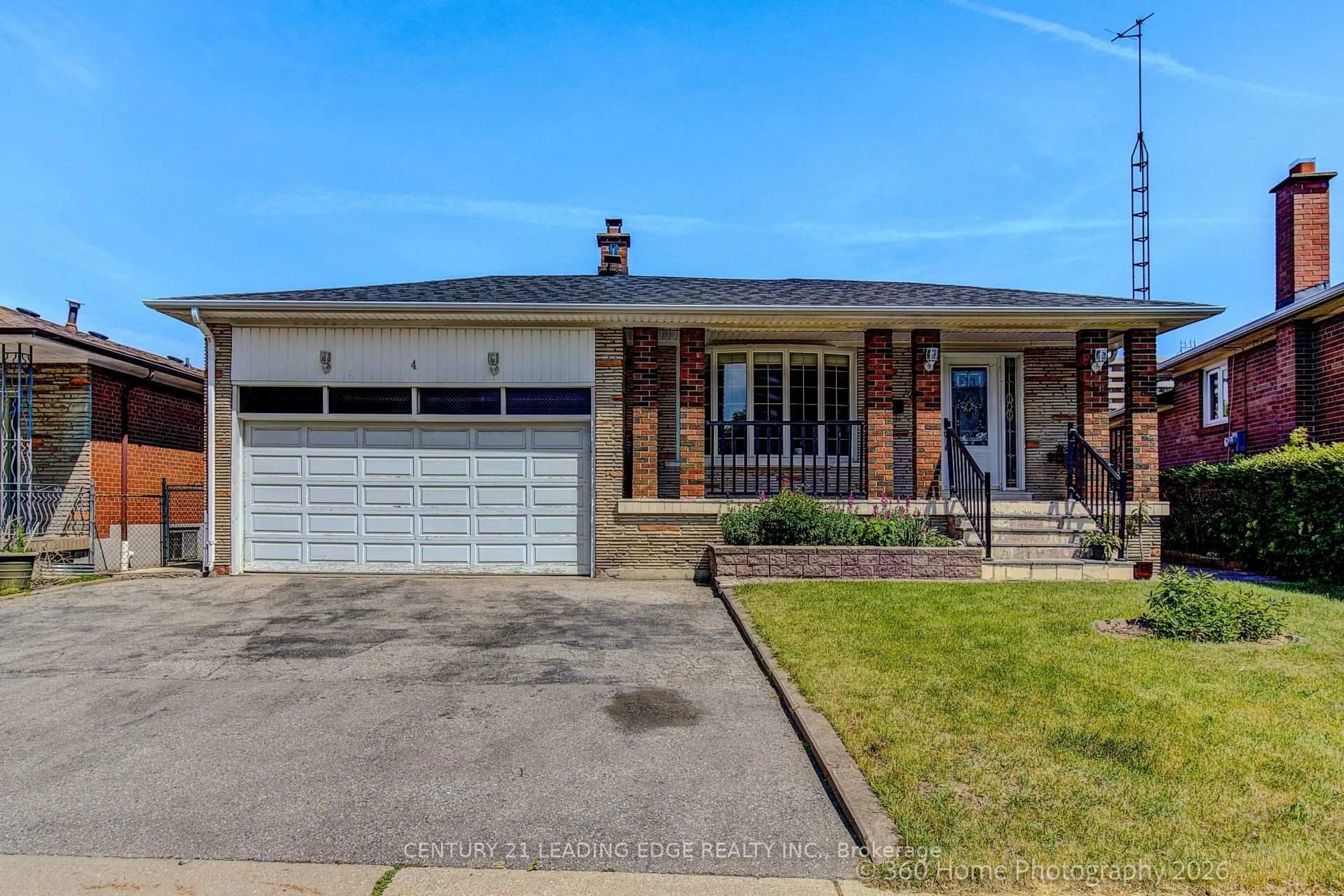 Home with brick exterior material, street for 4 Blacksmith Cres, Toronto Ontario M3N 1V4