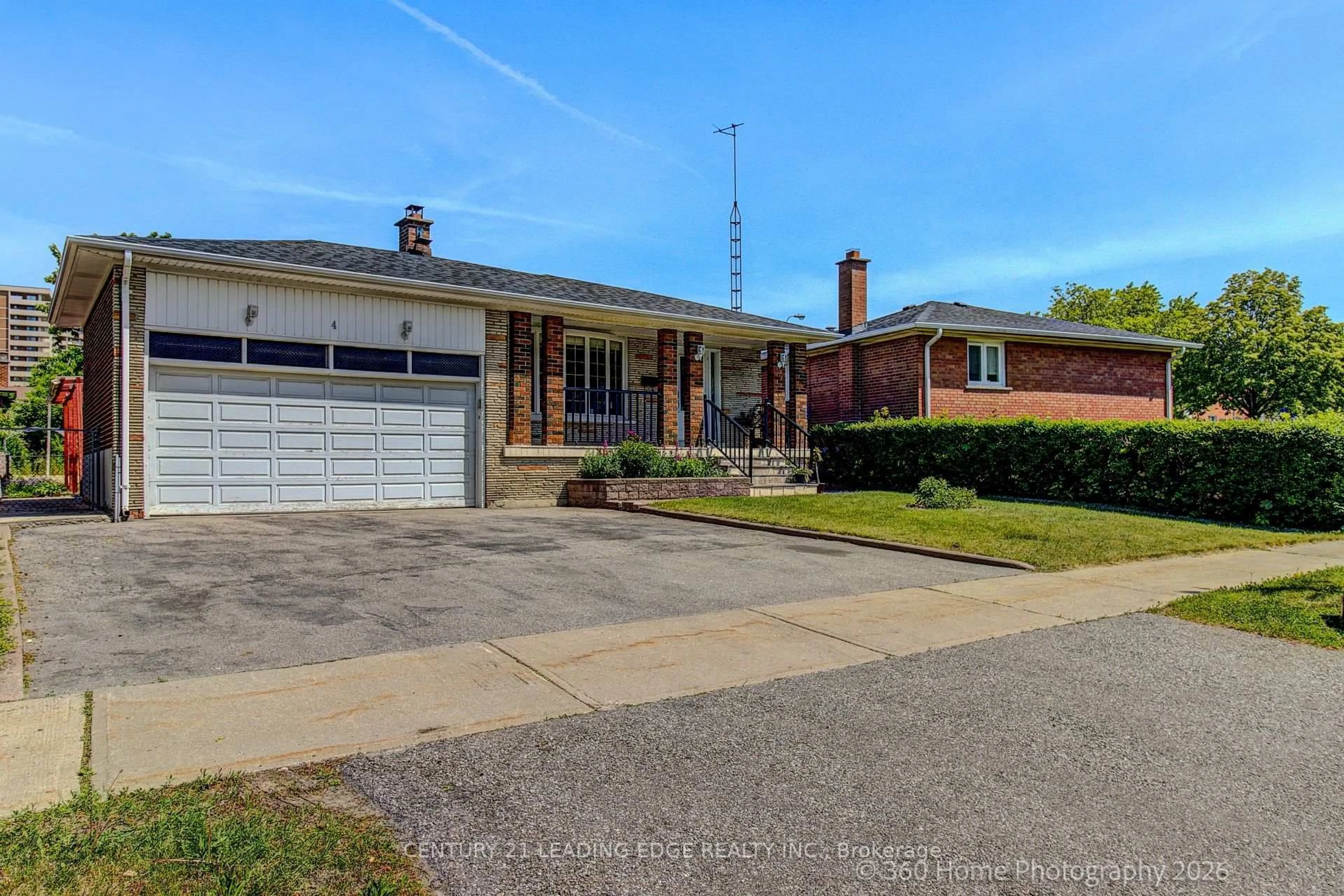 Home with brick exterior material, street for 4 Blacksmith Cres, Toronto Ontario M3N 1V4