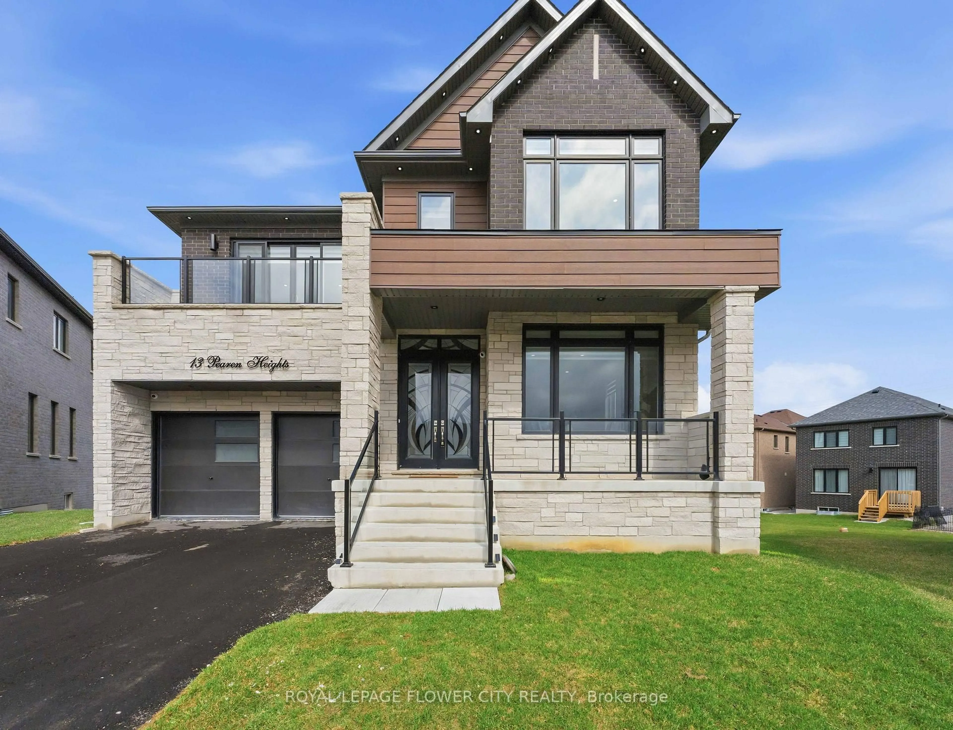 Home with brick exterior material, street for 13 Pearen Hts, Caledon Ontario L7C 4N4