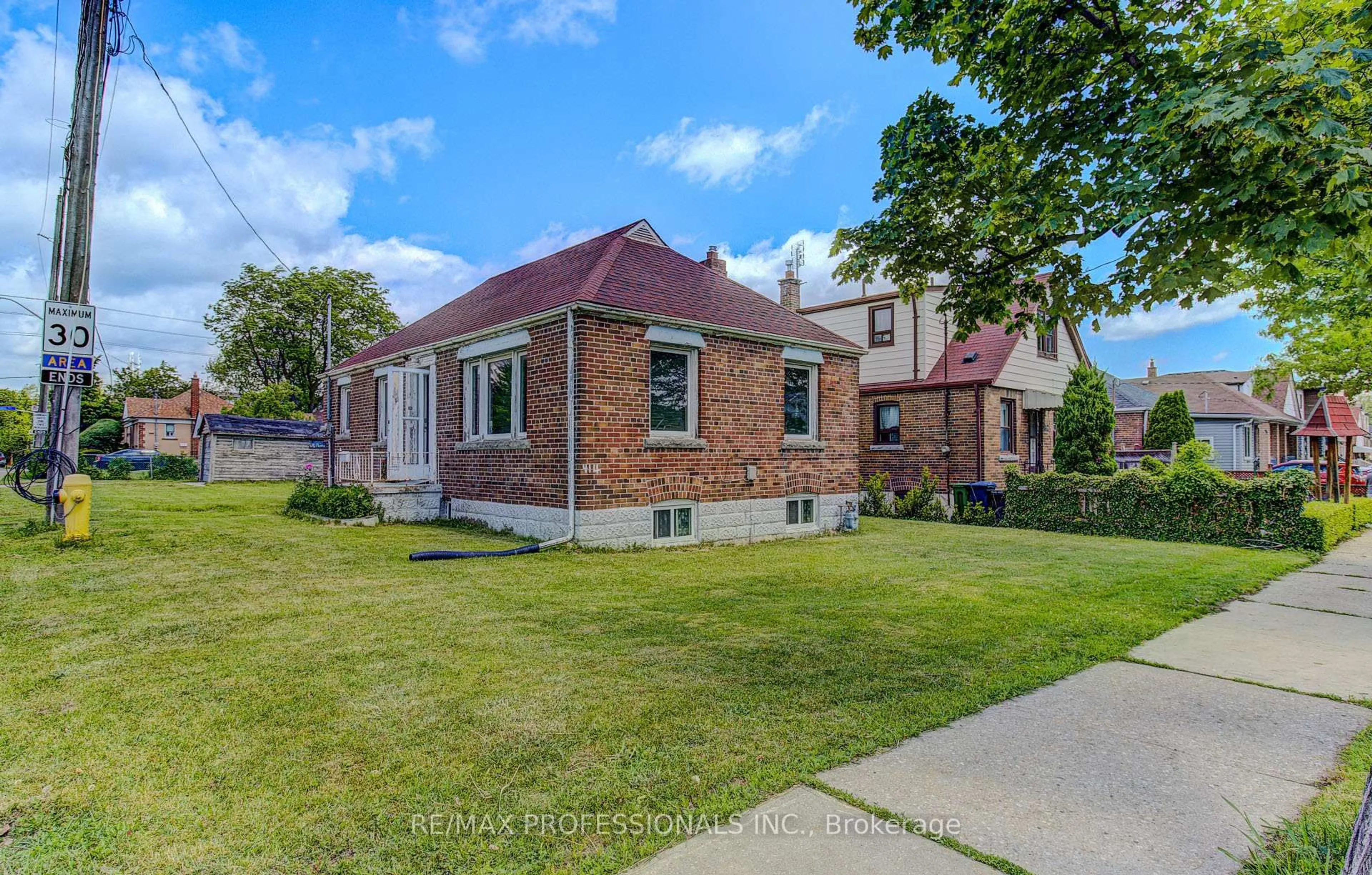 Home with brick exterior material, street for 414 Melrose St, Toronto Ontario M8Z 1H1