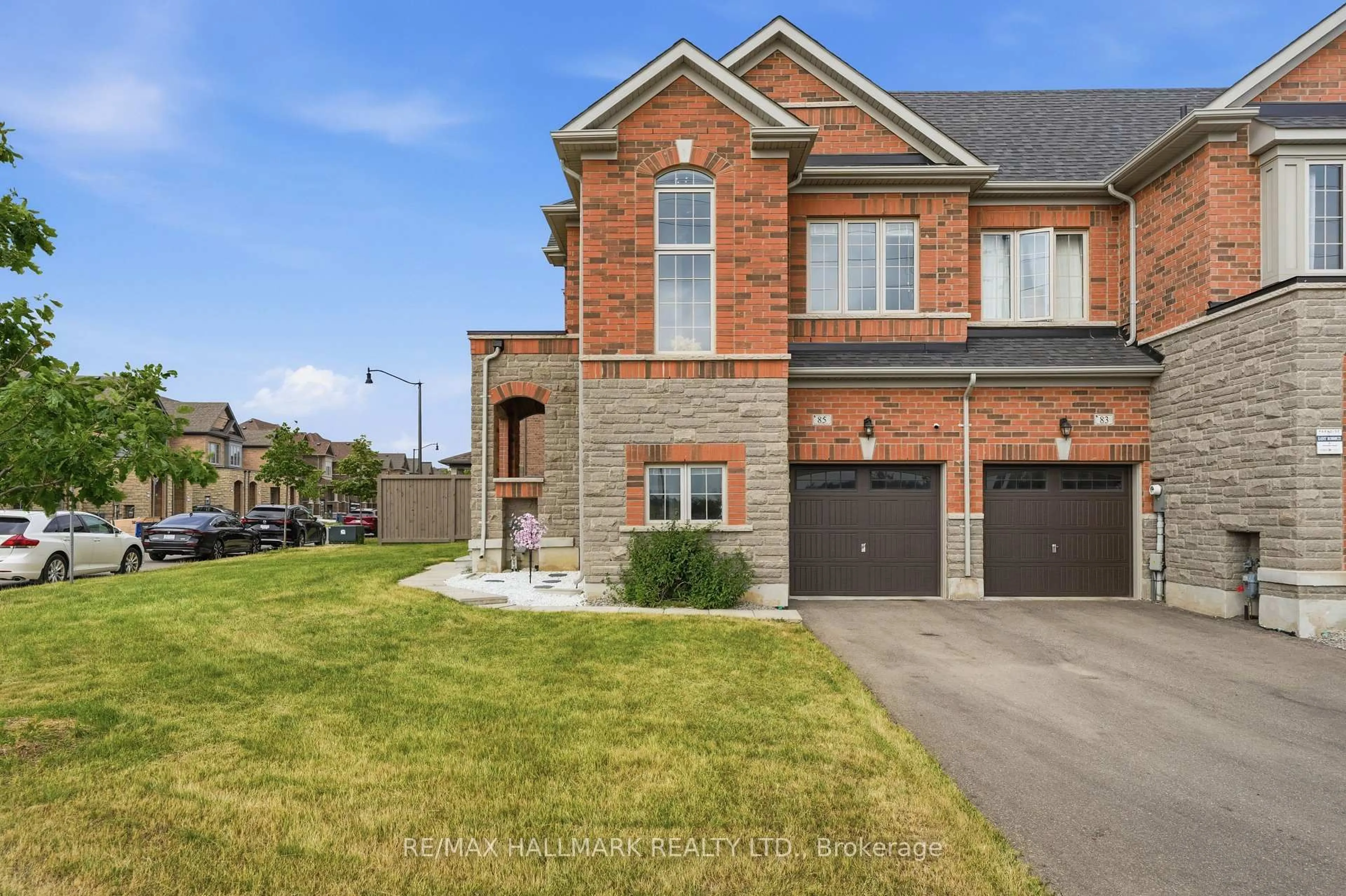 Home with brick exterior material, street for 85 Adventura Rd, Brampton Ontario L7A 5A7