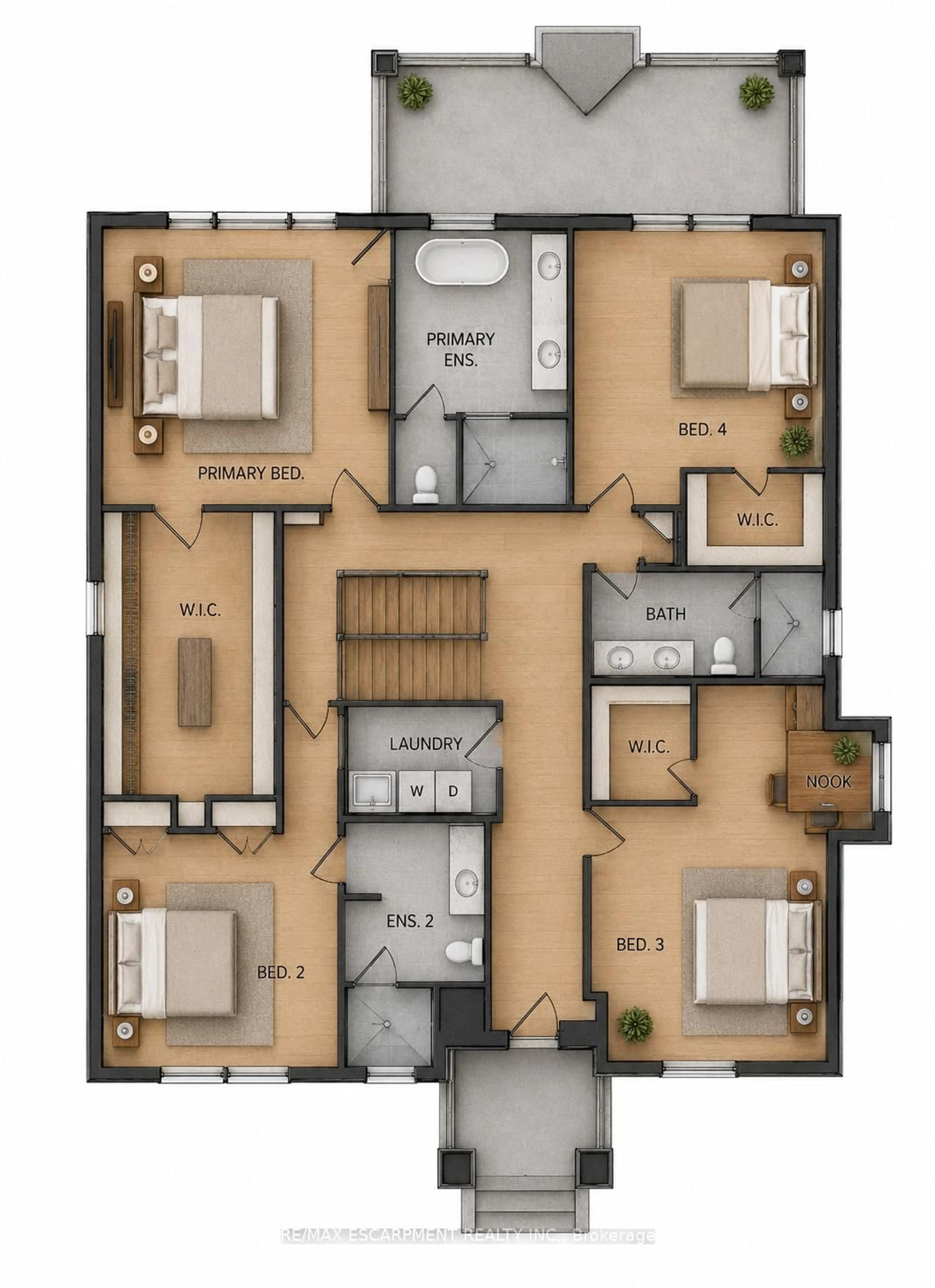 Floor plan for 234 Bell St, Milton Ontario L9T 2A9
