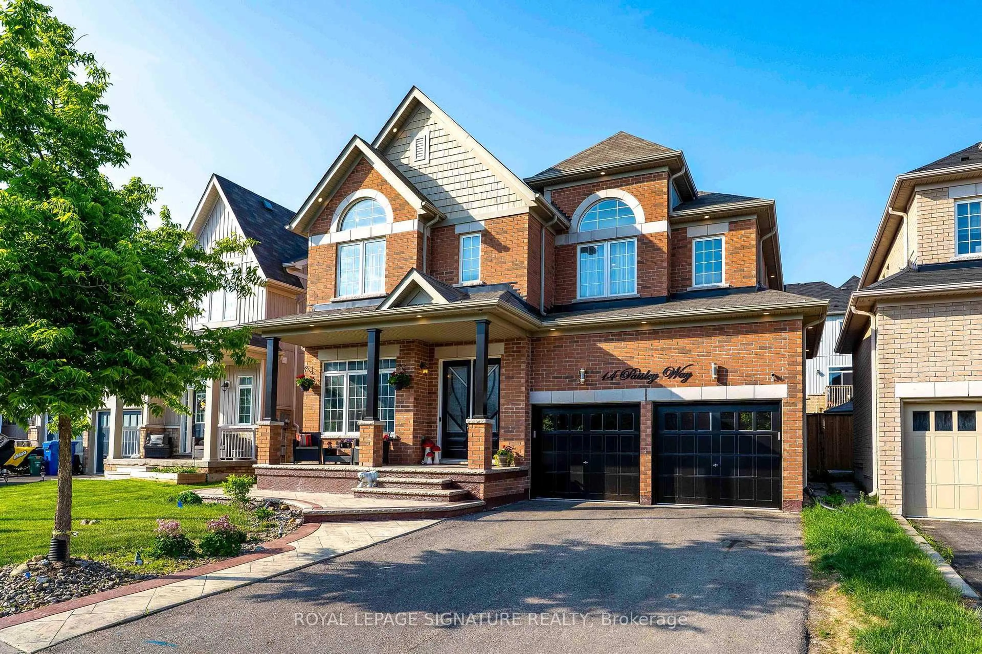 Home with brick exterior material, street for 14 Paisley Way, Orangeville Ontario L9W 6Z5
