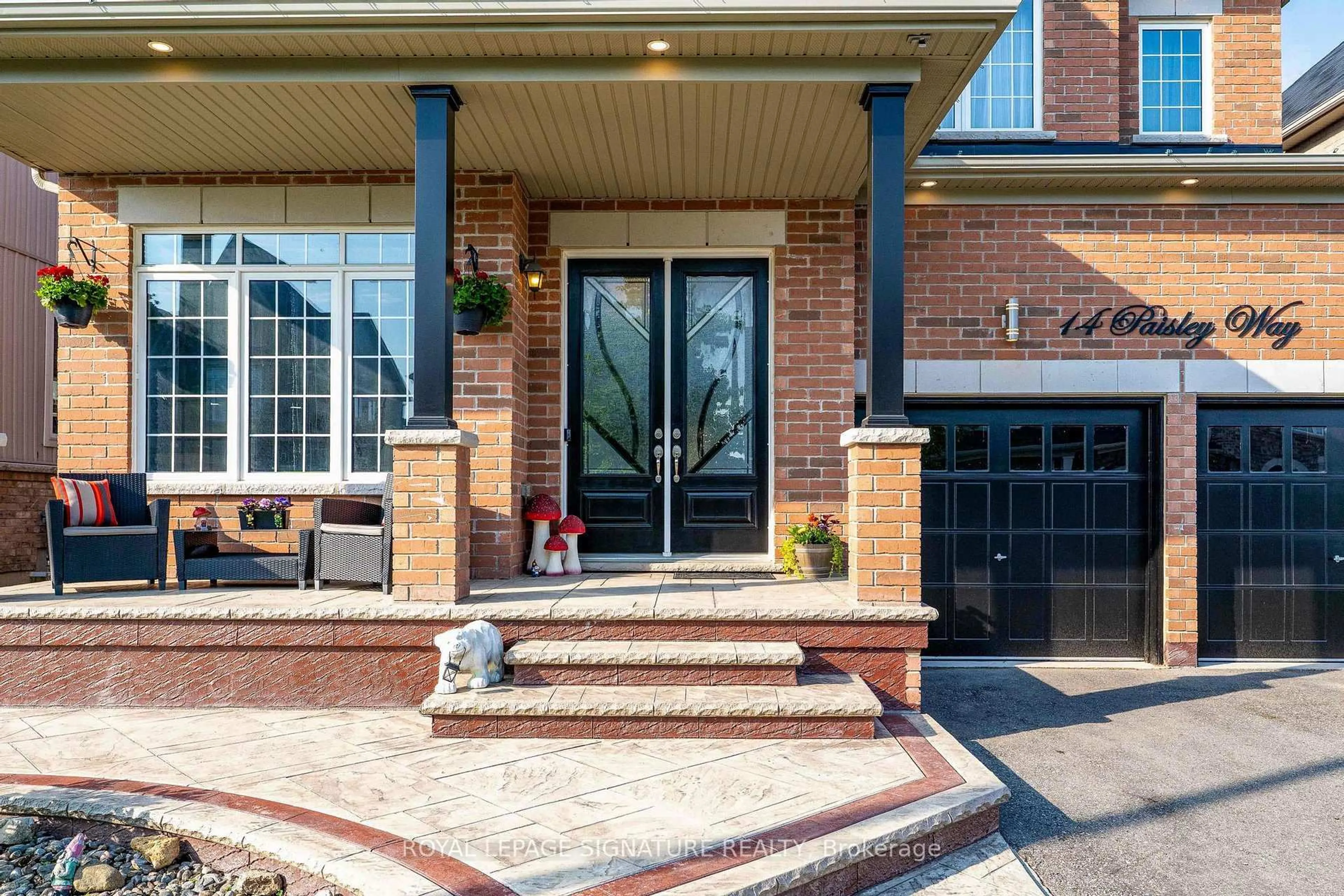 Home with brick exterior material, street for 14 Paisley Way, Orangeville Ontario L9W 6Z5