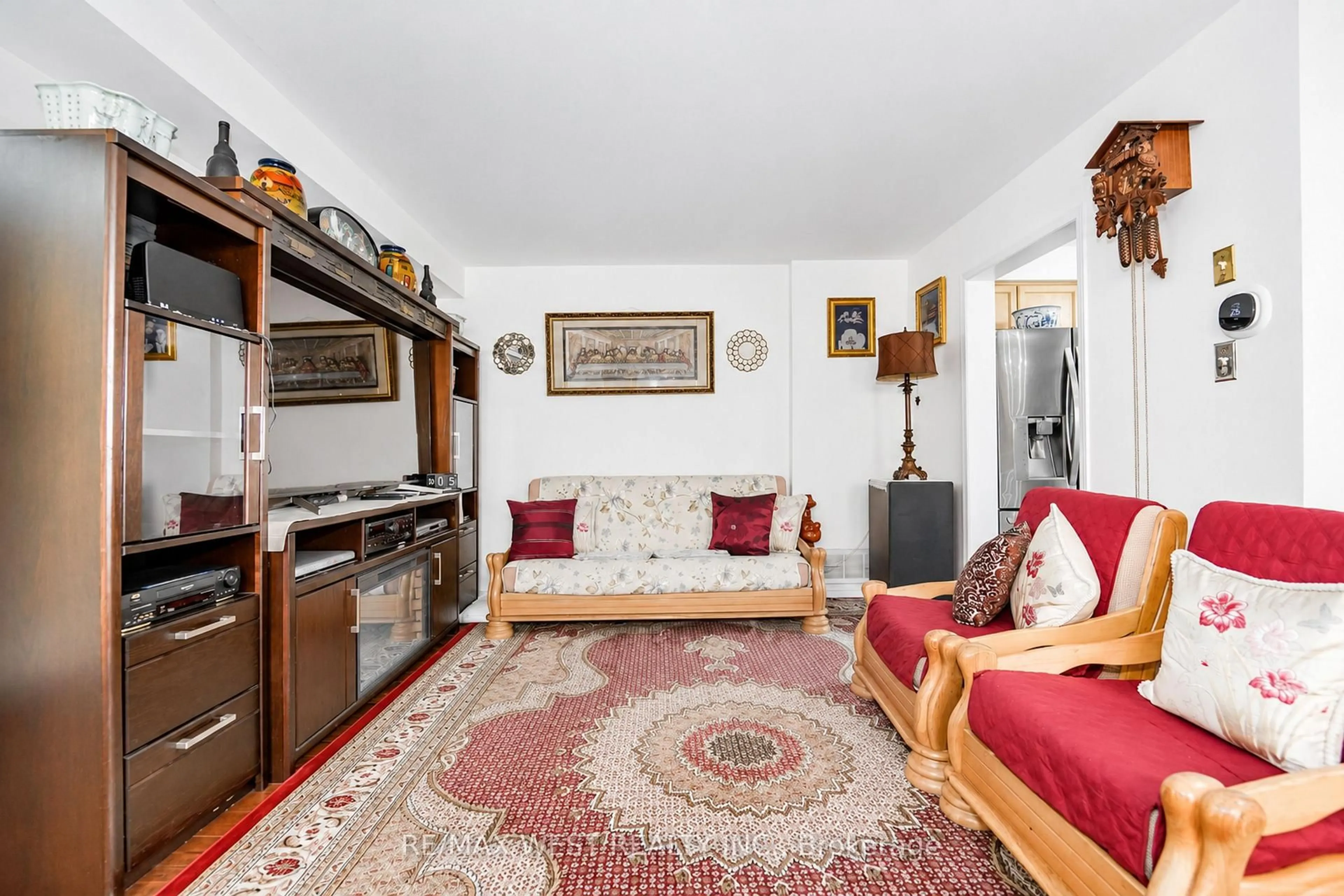 Living room with furniture, unknown for 77 Norman Wesley Way #70, Toronto Ontario M3M 3H3