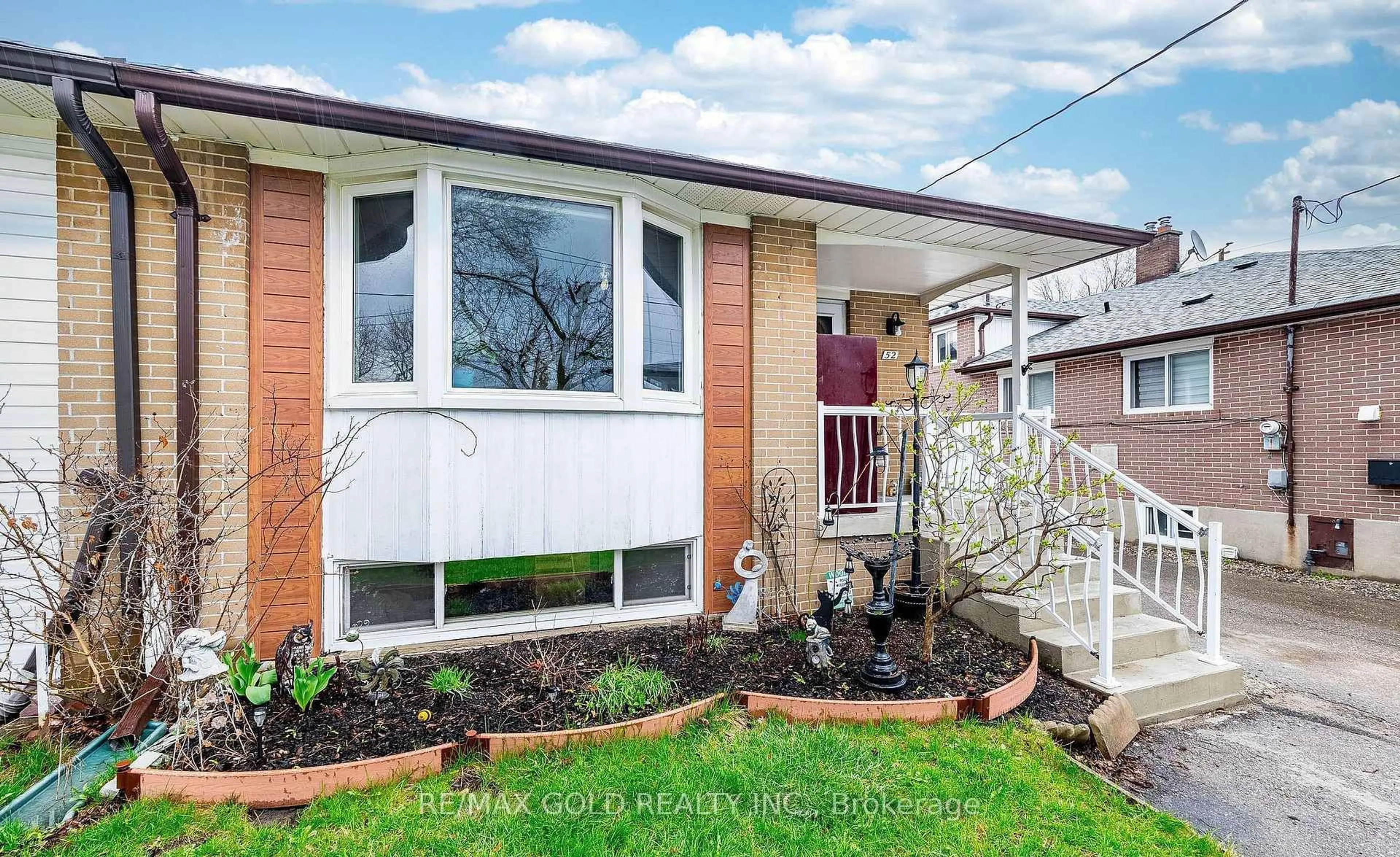 Home with brick exterior material, street for 52 Garfield Cres, Brampton Ontario L6V 1V8