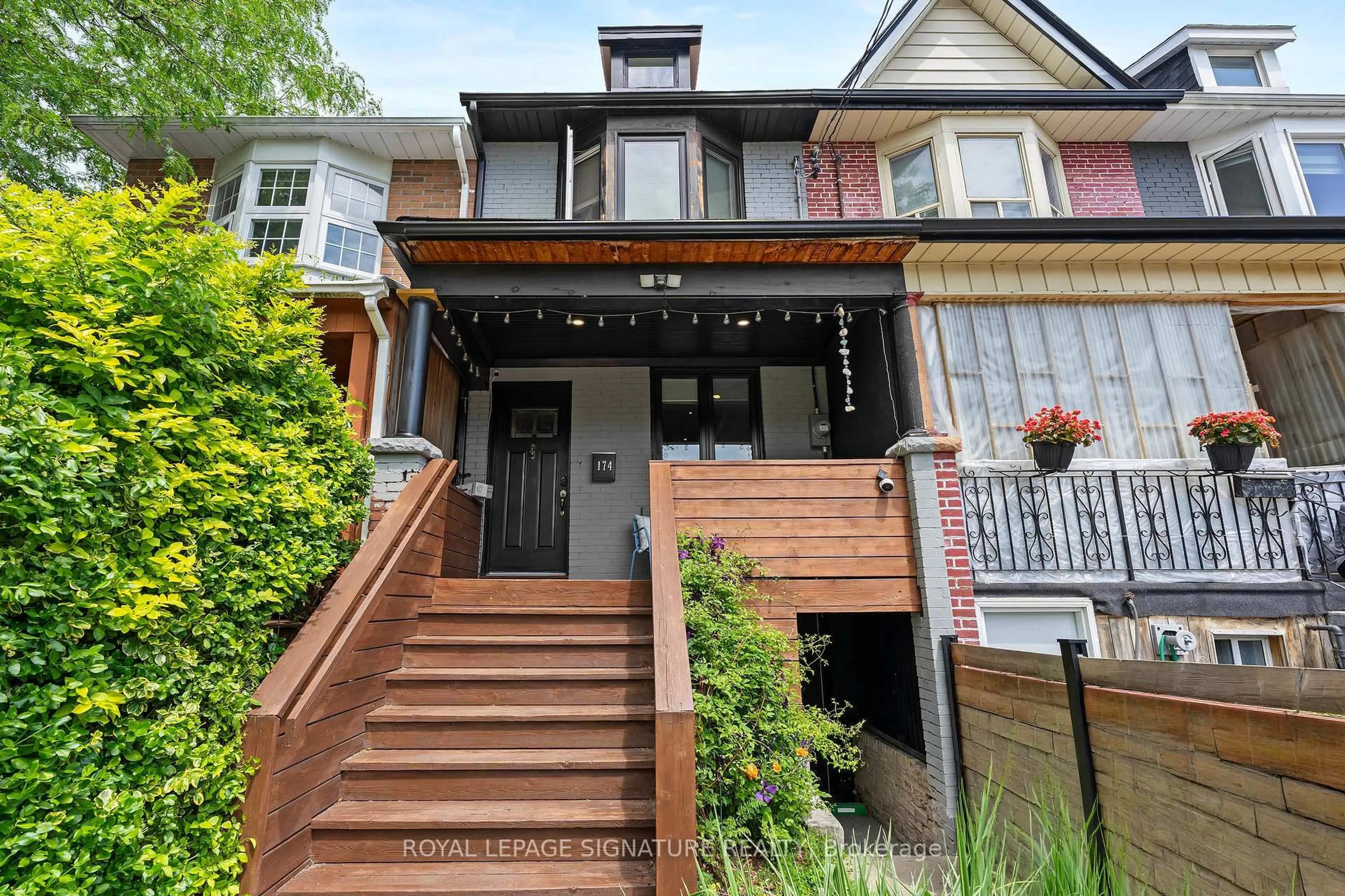 Home with brick exterior material, street for 174 Yarmouth Rd, Toronto Ontario M6G 1X4